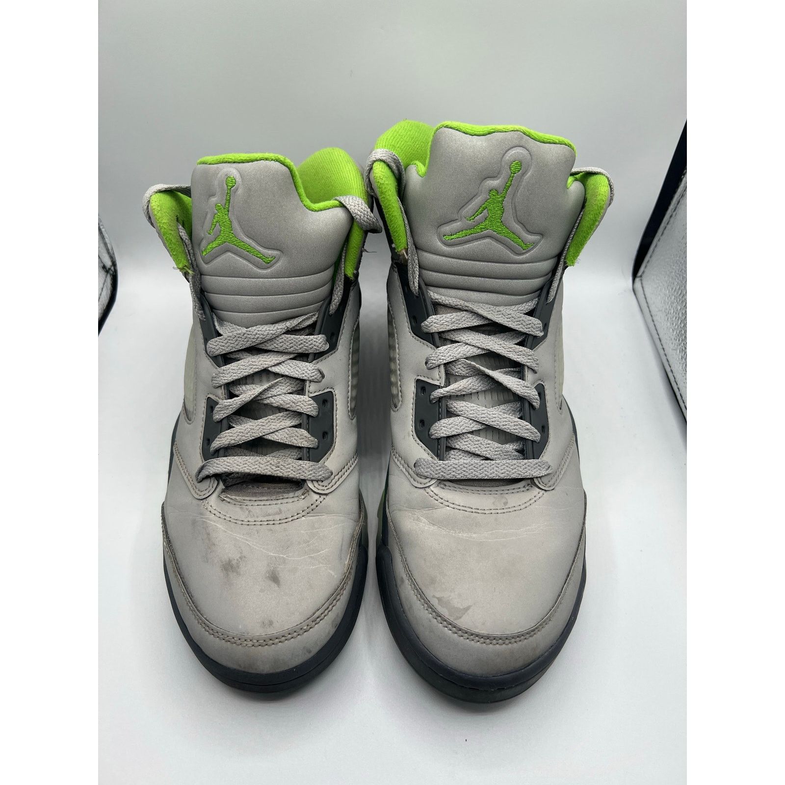 Jordan Brand Air Jordan 5 Retro “Green Bean” 2022 size 8.5 men’s used Size US 8.5 / EU 41-42 - 2 Thumbnail
