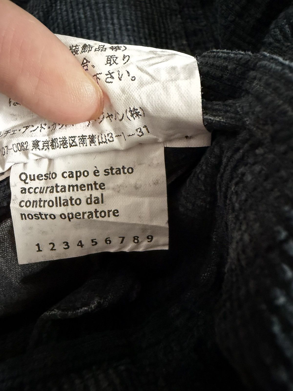 Dolce & Gabbana Vintage Dolce & Gabbana Button Ups Corduroy Denim Jacket Size US M / EU 48-50 / 2 - 14 Thumbnail