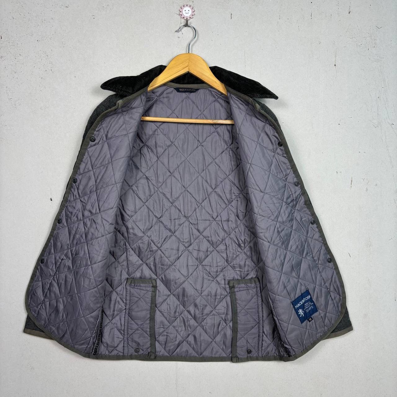 Mackintosh Mackintosh x Ships Quilted Wool Jacket Made in Scotland M Size US S / EU 44-46 / 1 - 3 Thumbnail