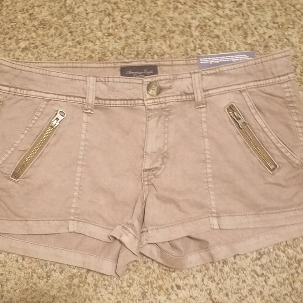 Designer NWT American Eagle Shortie Shorts Size 6 Size 28" / US 6 / IT 42 - 1 Thumbnail