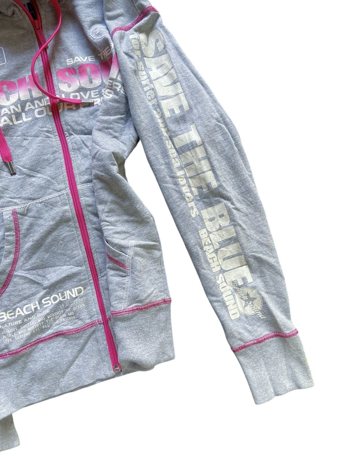 Japanese Brand JAPANESE BEACH SOUND ZIP HOODIE Size US S / EU 44-46 / 1 - 9 Thumbnail