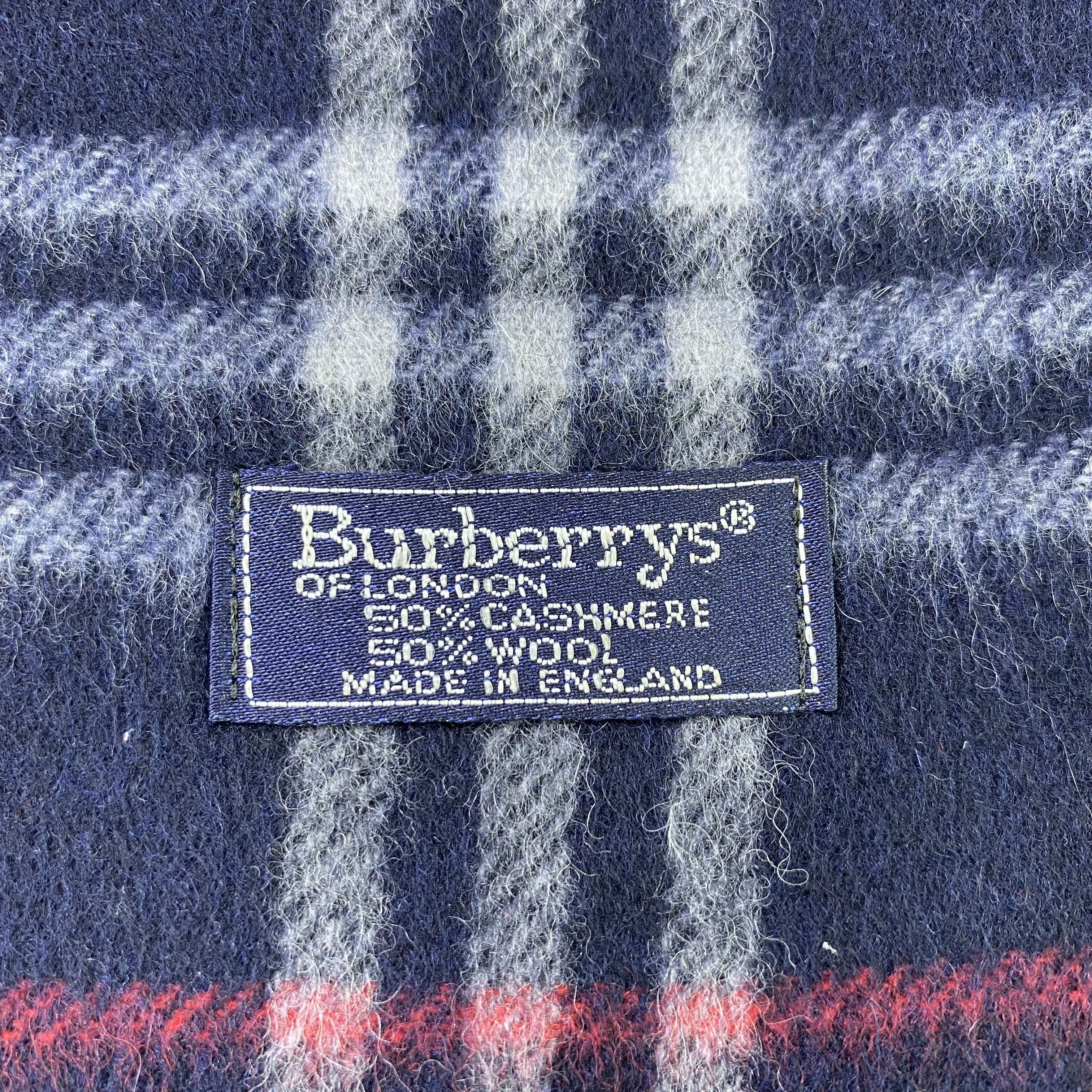 Burberry × Vintage BURBERRY Scarf / Muffler / Neckwear -T822 Size ONE SIZE - 5 Thumbnail