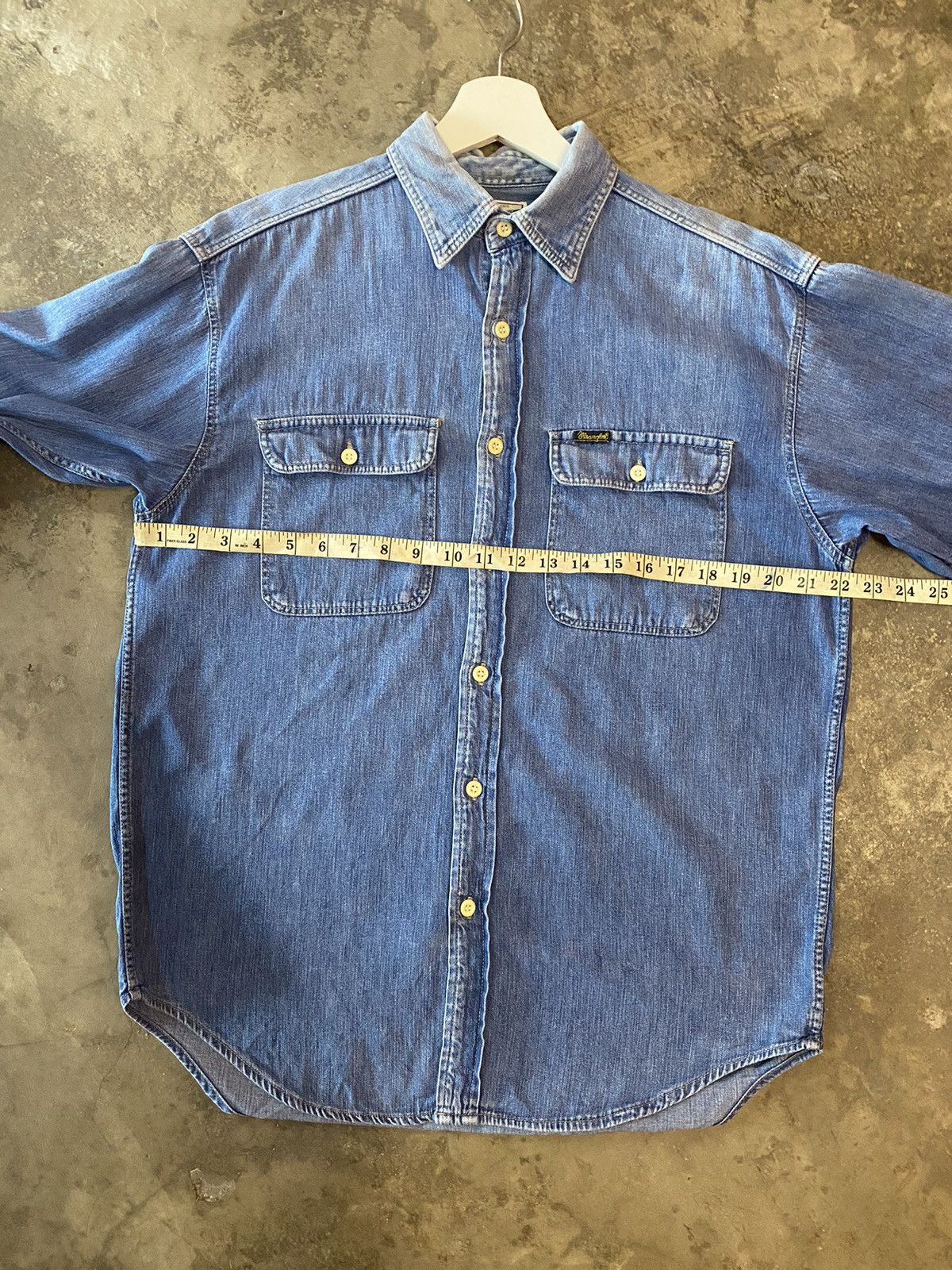 Vintage × Wrangler Wrangler Shirt Button Ups Size US M / EU 48-50 / 2 - 9 Thumbnail