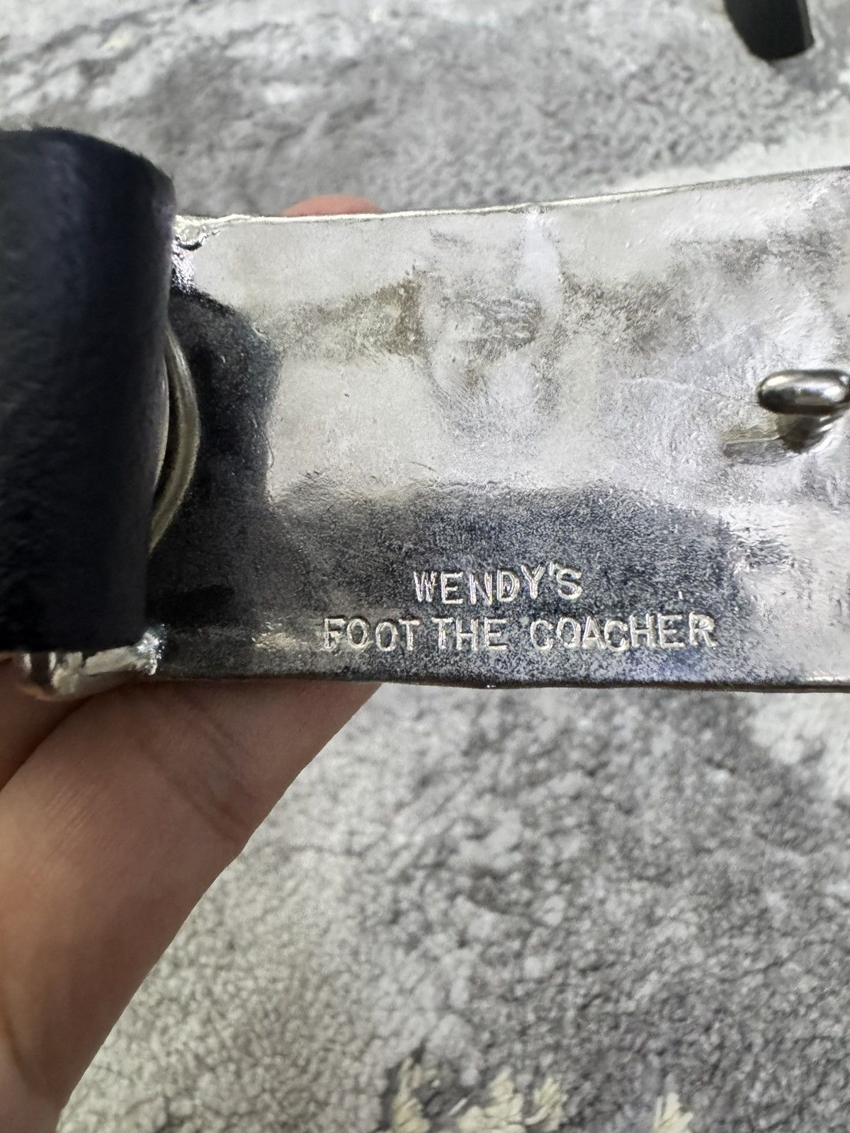 foot the coacher WENDY'S X FOOT THE COACHER STUDDED LEATHER BELT Size 40 - 5 Thumbnail