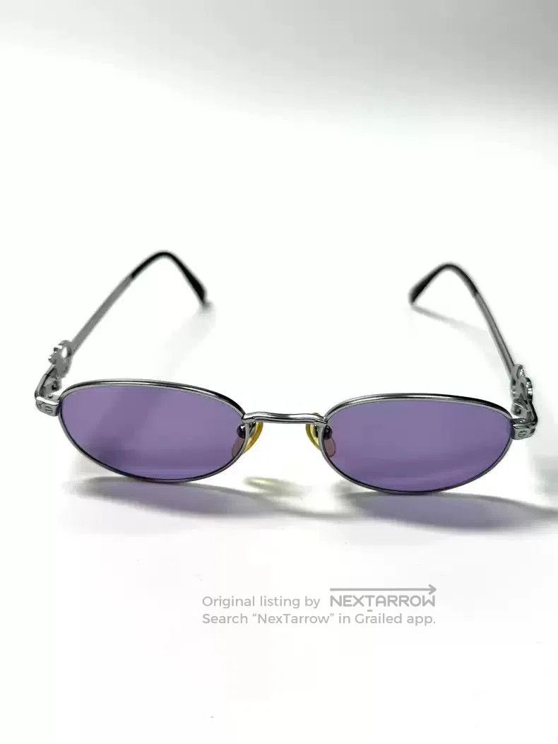 Jean Paul Gaultier Jean Paul Gaultier Metallic purple glasses. Size ONE SIZE - 4 Thumbnail