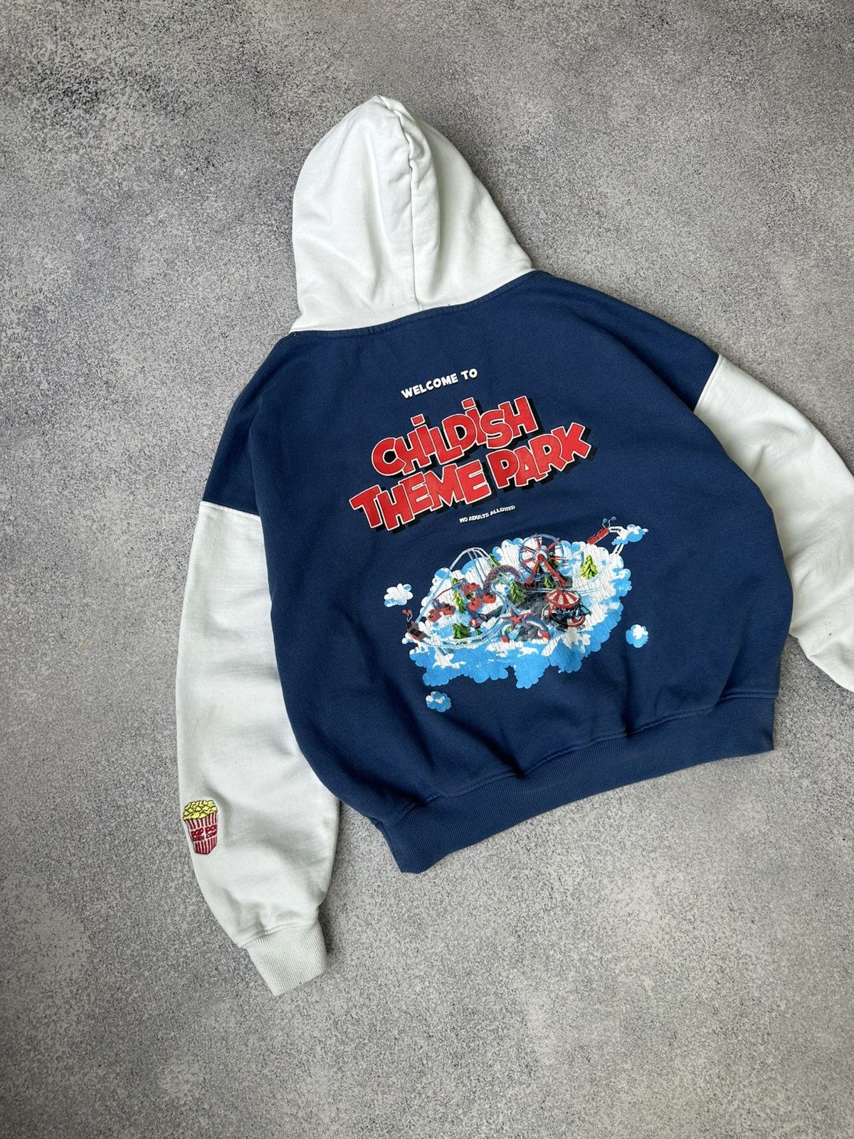 CHILDS Vintage Childish Theme Park Baggy Heavy Hoodie Size US XS / EU 42 / 0 - 8 Thumbnail
