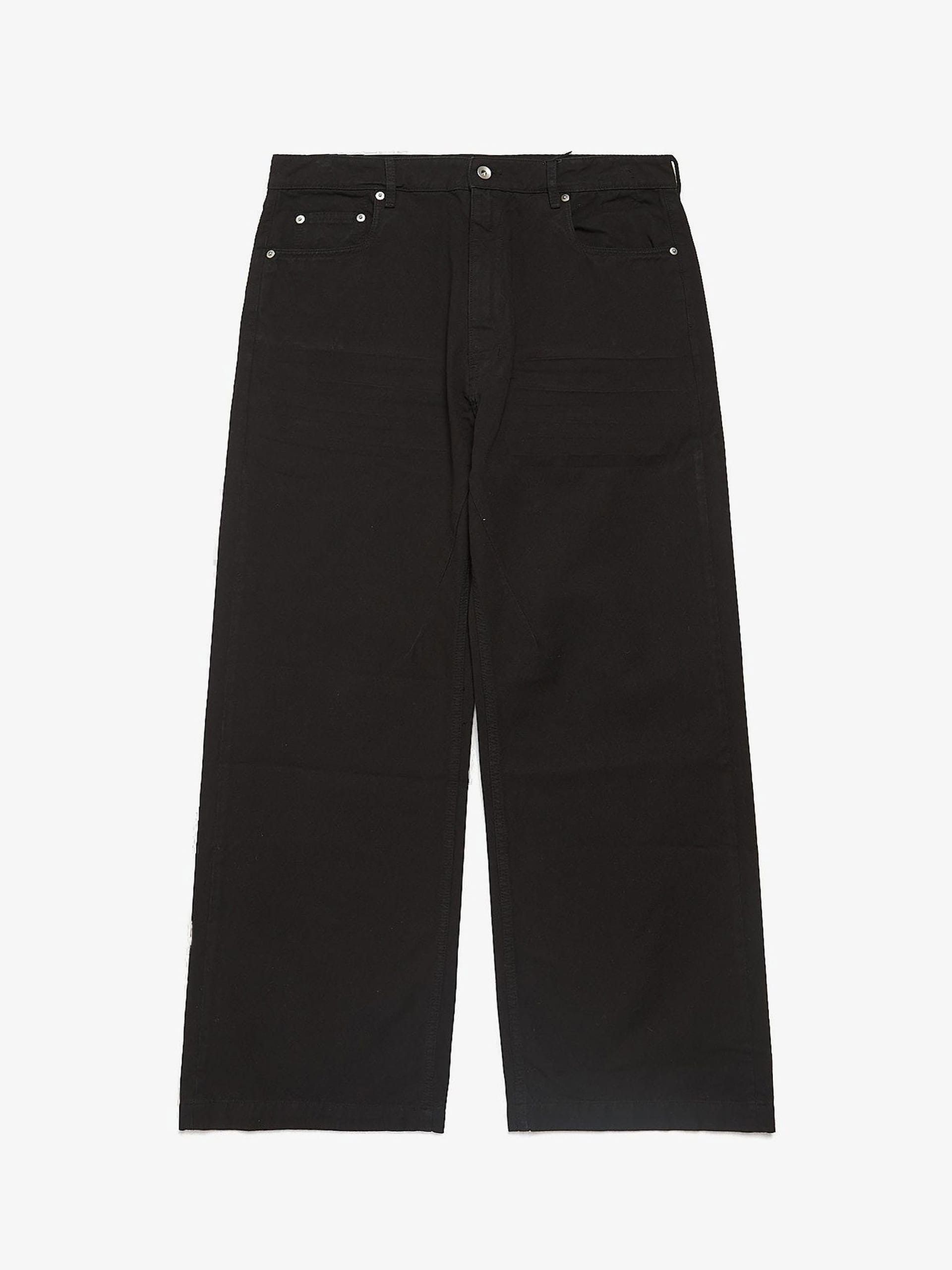 Rick Owens Drkshdw Black Geth Cotton Jeans Size US 32 / EU 48 - 1 Thumbnail