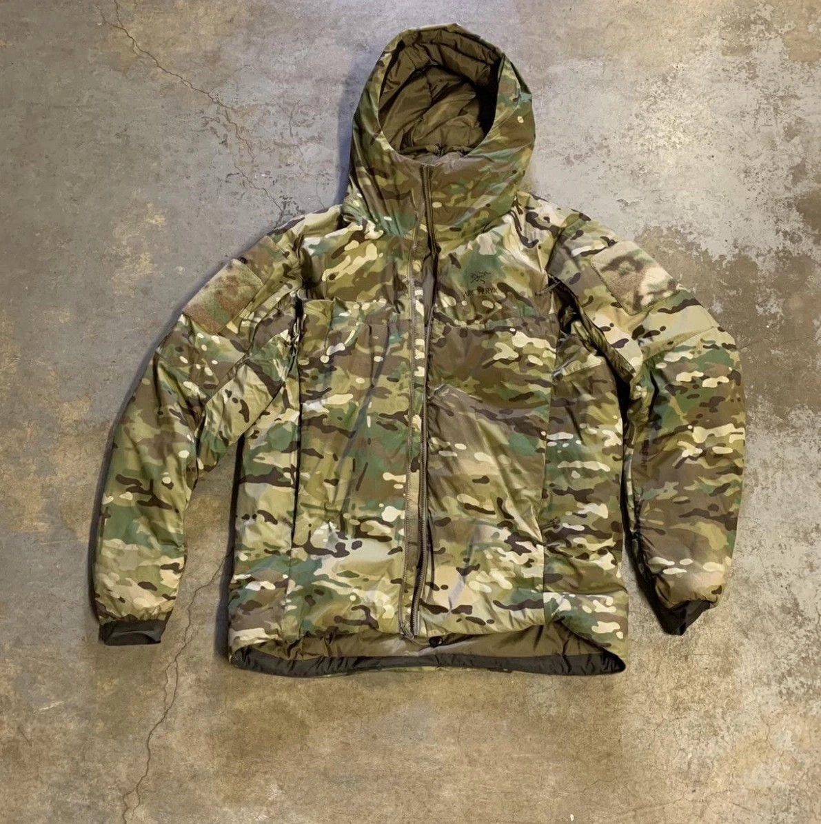 Arc'teryx Arc'teryx LEAF Hooded Camouflage Military Jacket Size US M / EU 48-50 / 2 - 3 Thumbnail