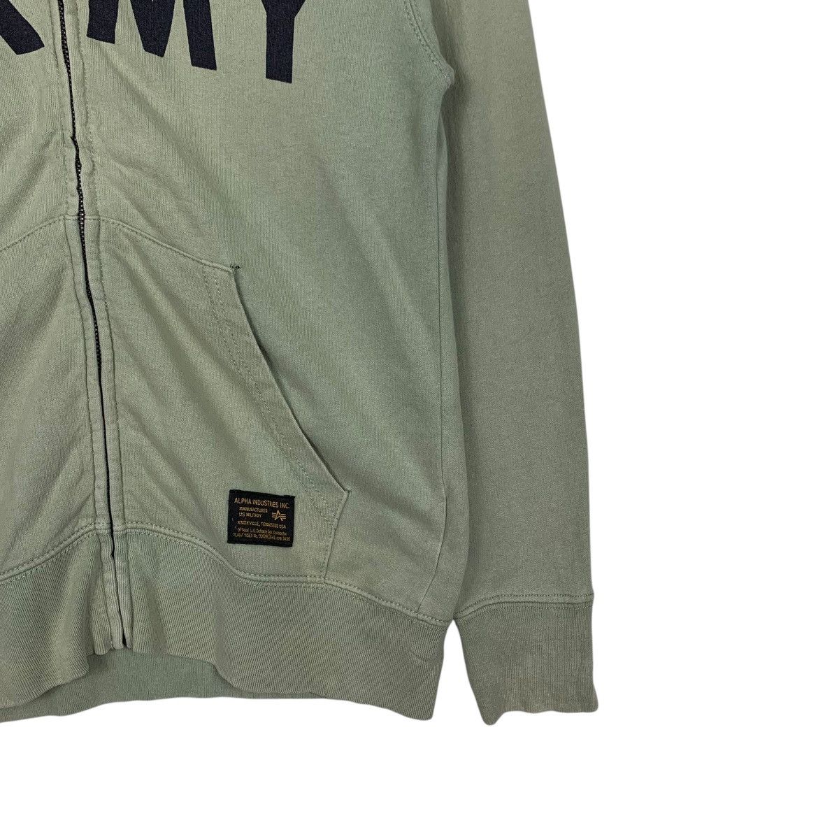 Alpha Industries ALPHA INDUSTRIES ARMY Big Logo Kid Hoodies #1716-C76 Size US M / EU 48-50 / 2 - 4 Thumbnail