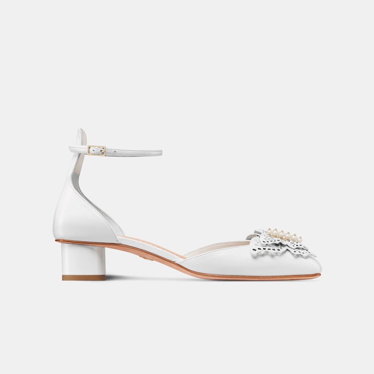 Dior o1bcso1str0225 Tale Pump in White Size US 9 / IT 39 - 1 Thumbnail