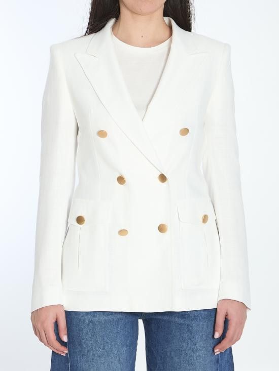 Tagliatore TAGLIATORE Women Jackets JHONEY WHITE Size S / US 4 / IT 40 - 1 Thumbnail