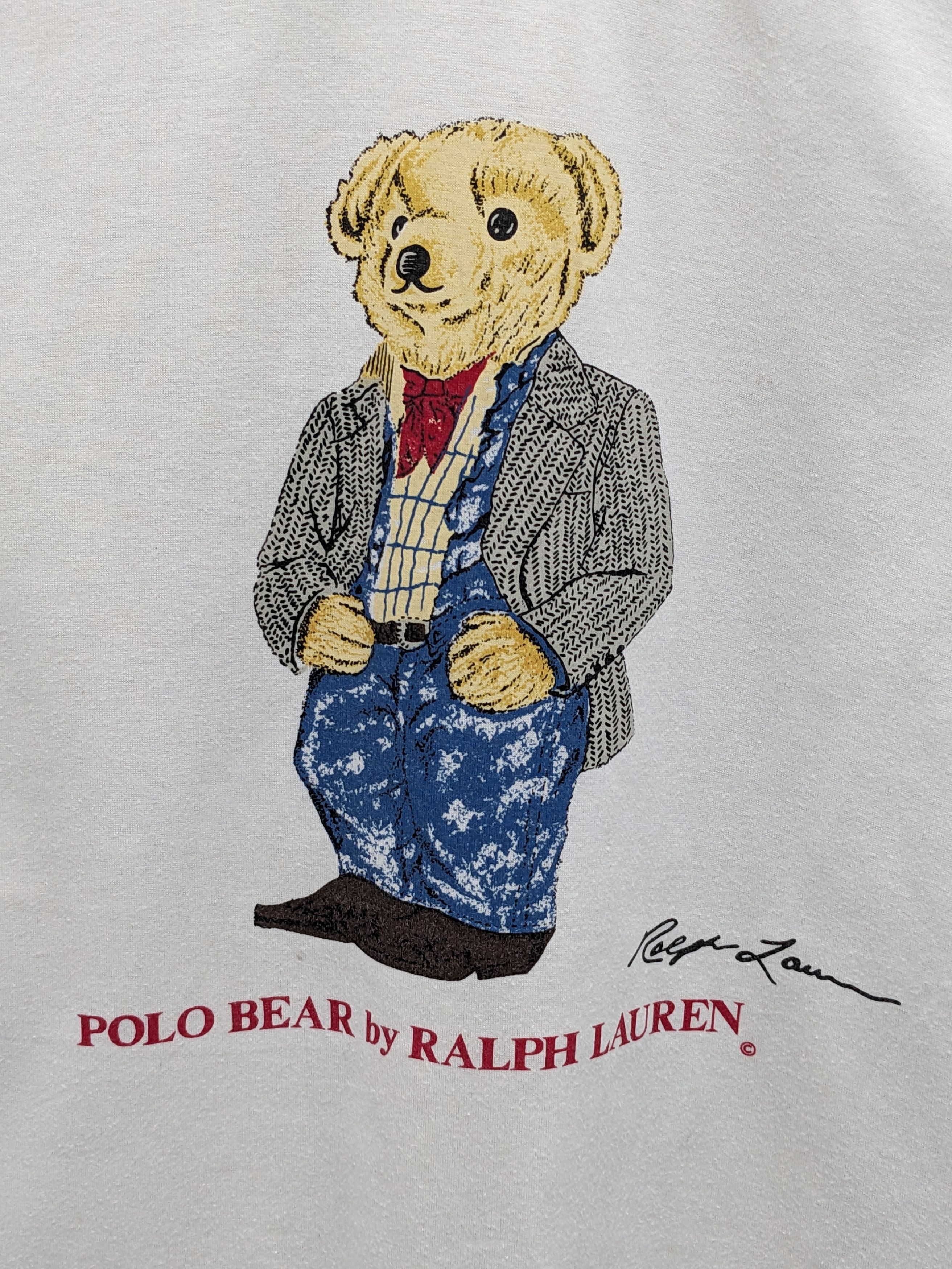 Polo Ralph Lauren 🔥LAST DROP🔥 VINTAGE POLO BEAR Size US L / EU 52-54 / 3 - 3 Thumbnail