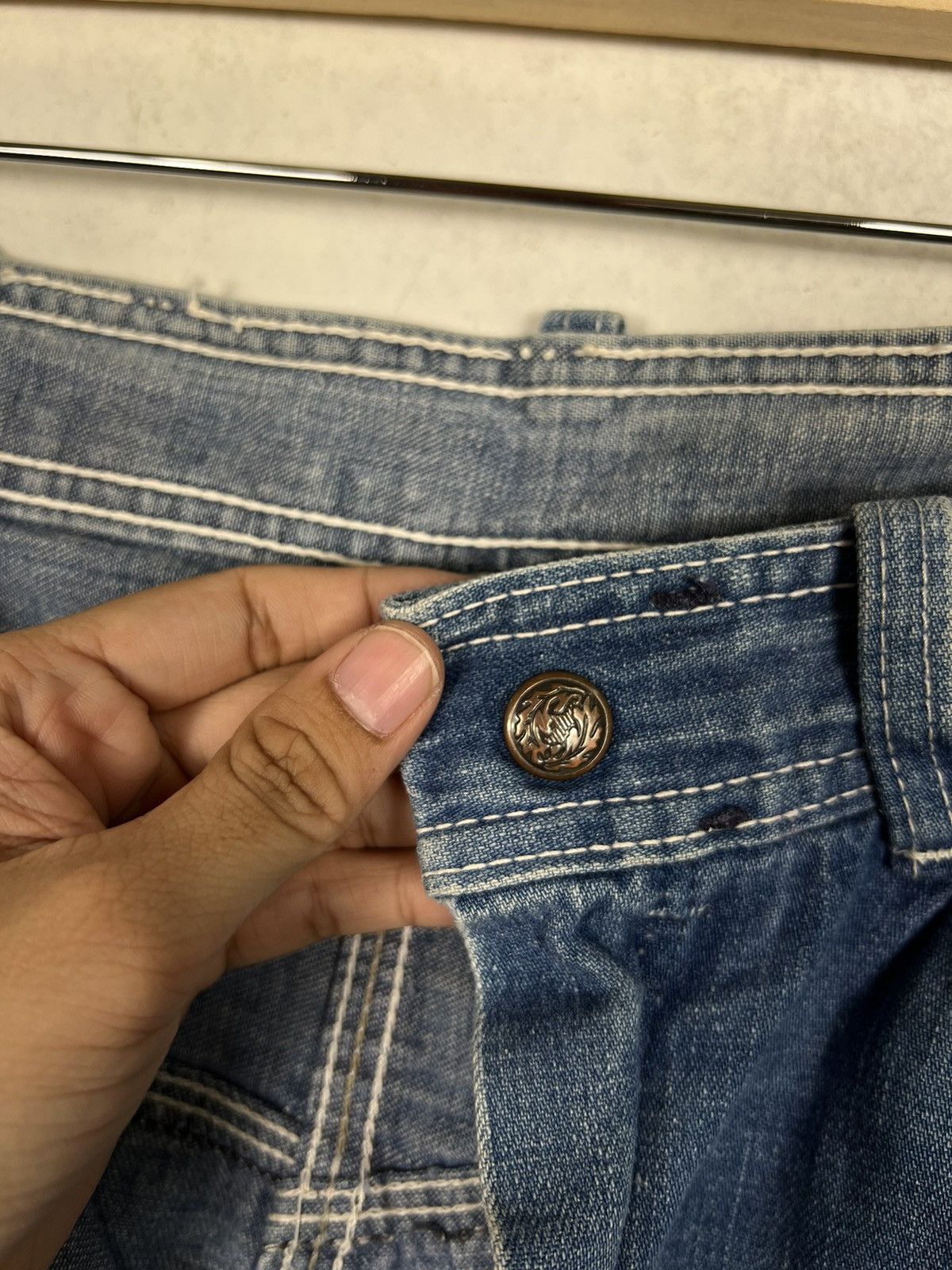 Nepenthes 🔥 CARPANTER DUNGAREES PANT MADE IN USA Size US 32 / EU 48 - 11 Thumbnail