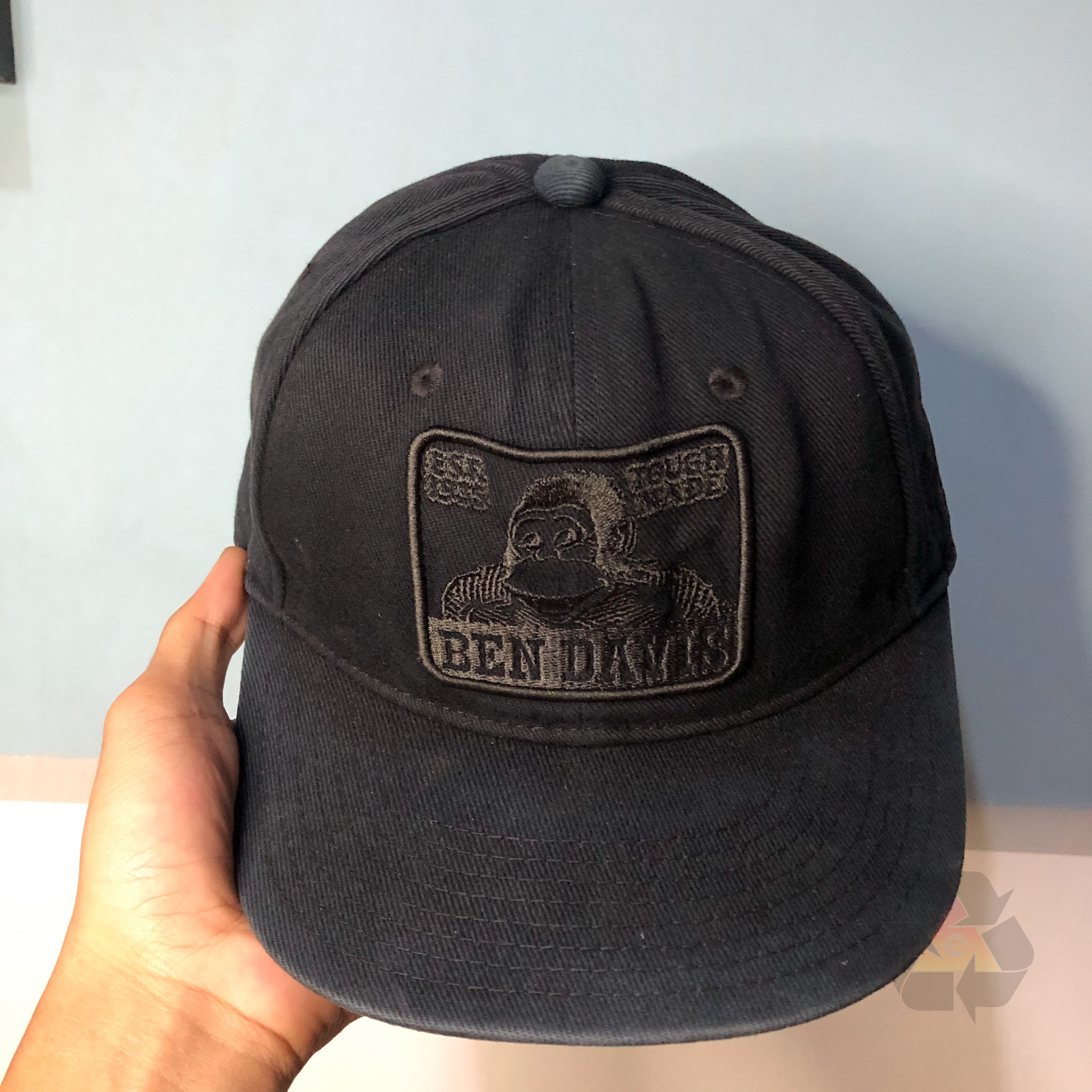 Ben Davis Ben Davis Cap Black On Black Logo Vintage Size ONE SIZE - 1 Thumbnail