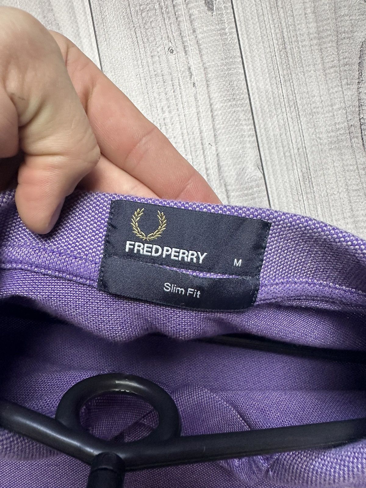 Fred Perry Vintage Fred Perry polo purple size M logo Size US M / EU 48-50 / 2 - 4 Thumbnail