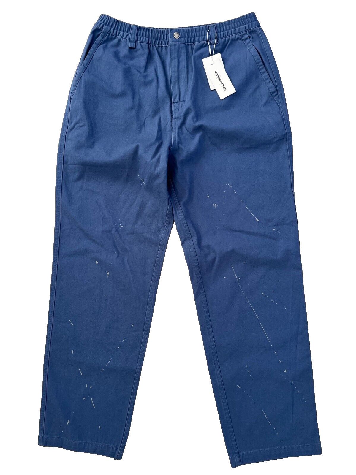 thisisneverthat Thisisneverthat Splatter Painter Pants Blue ( L ) Size US 34 / EU 50 - 3 Thumbnail