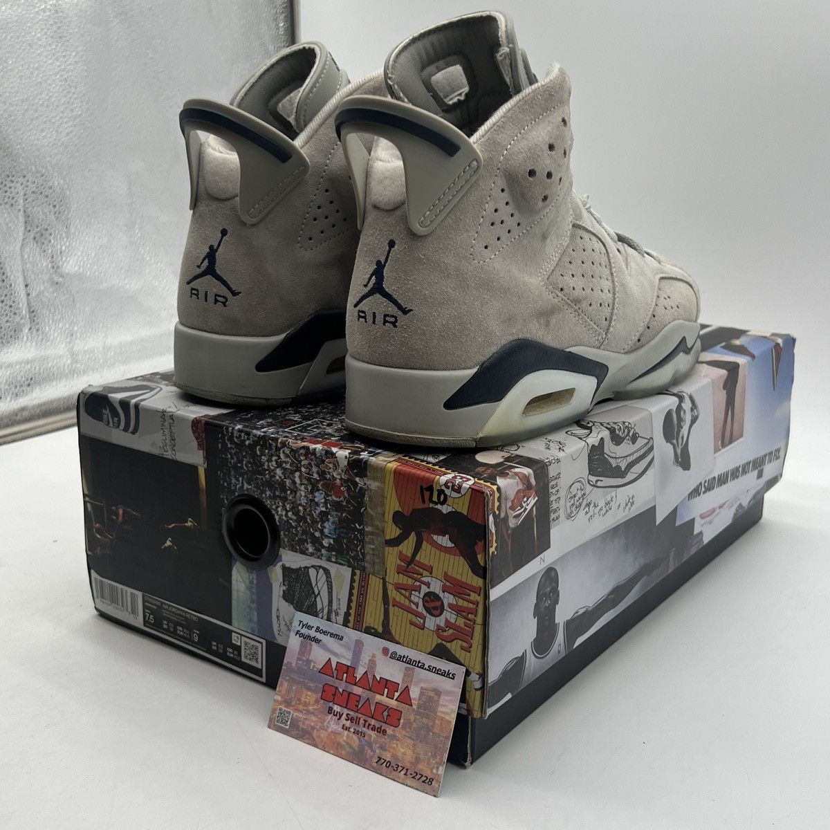 Jordan Brand Air Jordan 6 Georgetown Size US 7.5 / EU 40-41 - 5 Thumbnail