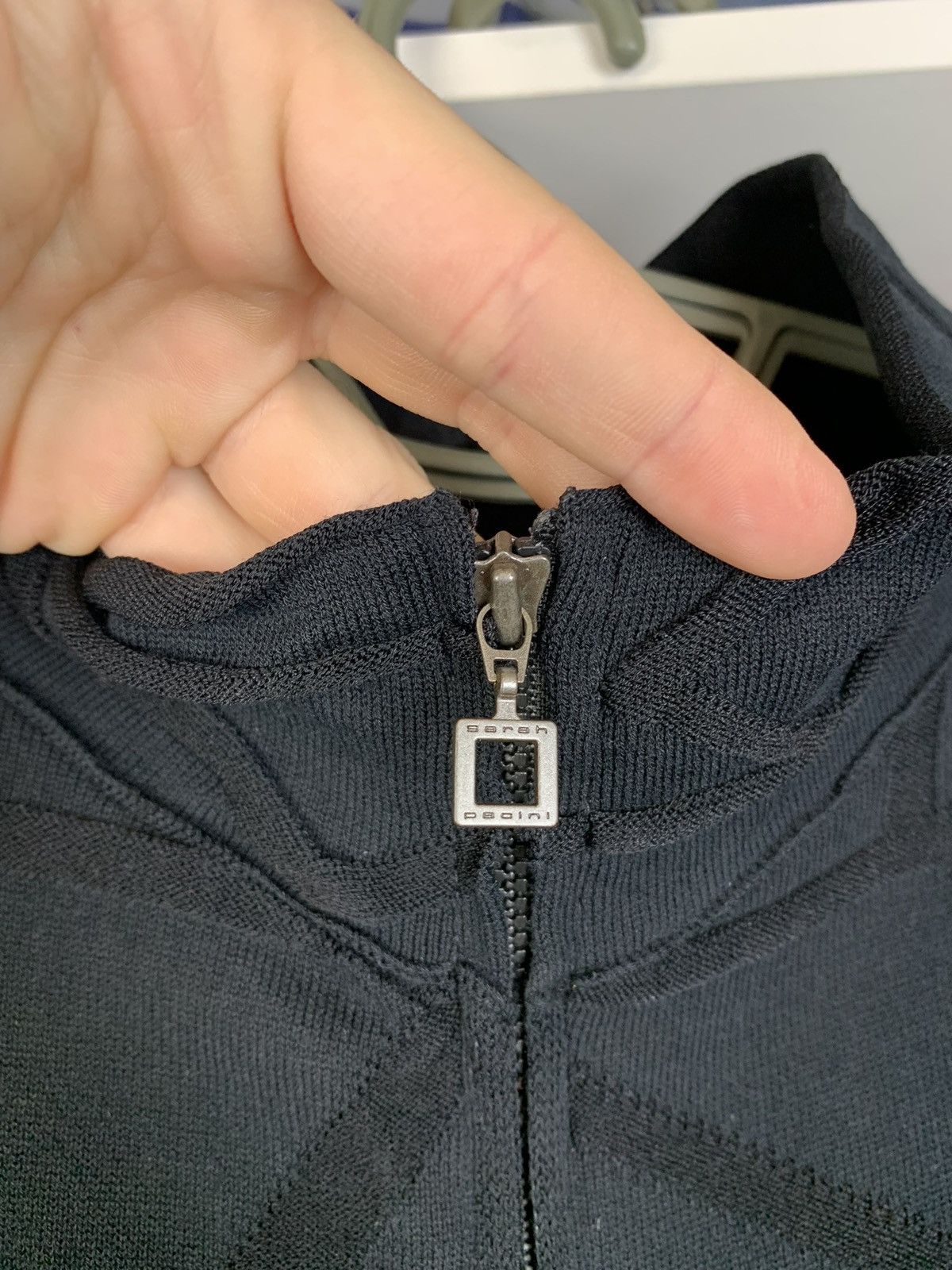 Designer × Sarah Pacini Sarah Pacini Full Zip T-shirt Made in Italy Size ONE SIZE - 3 Thumbnail