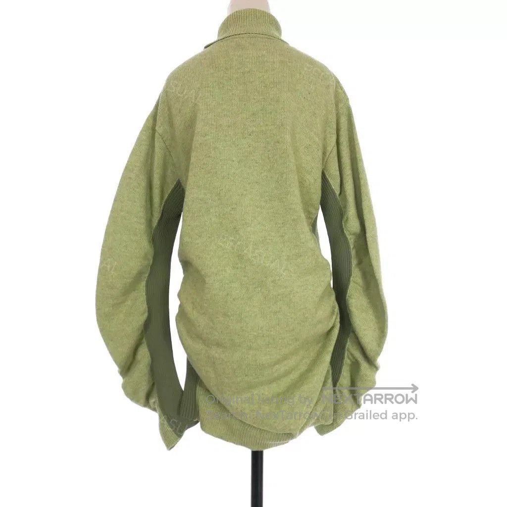 MM6 MM6 Maison Margiela Green Knit Sweater. Size XS / US 0-2 / IT 36-38 - 6 Thumbnail