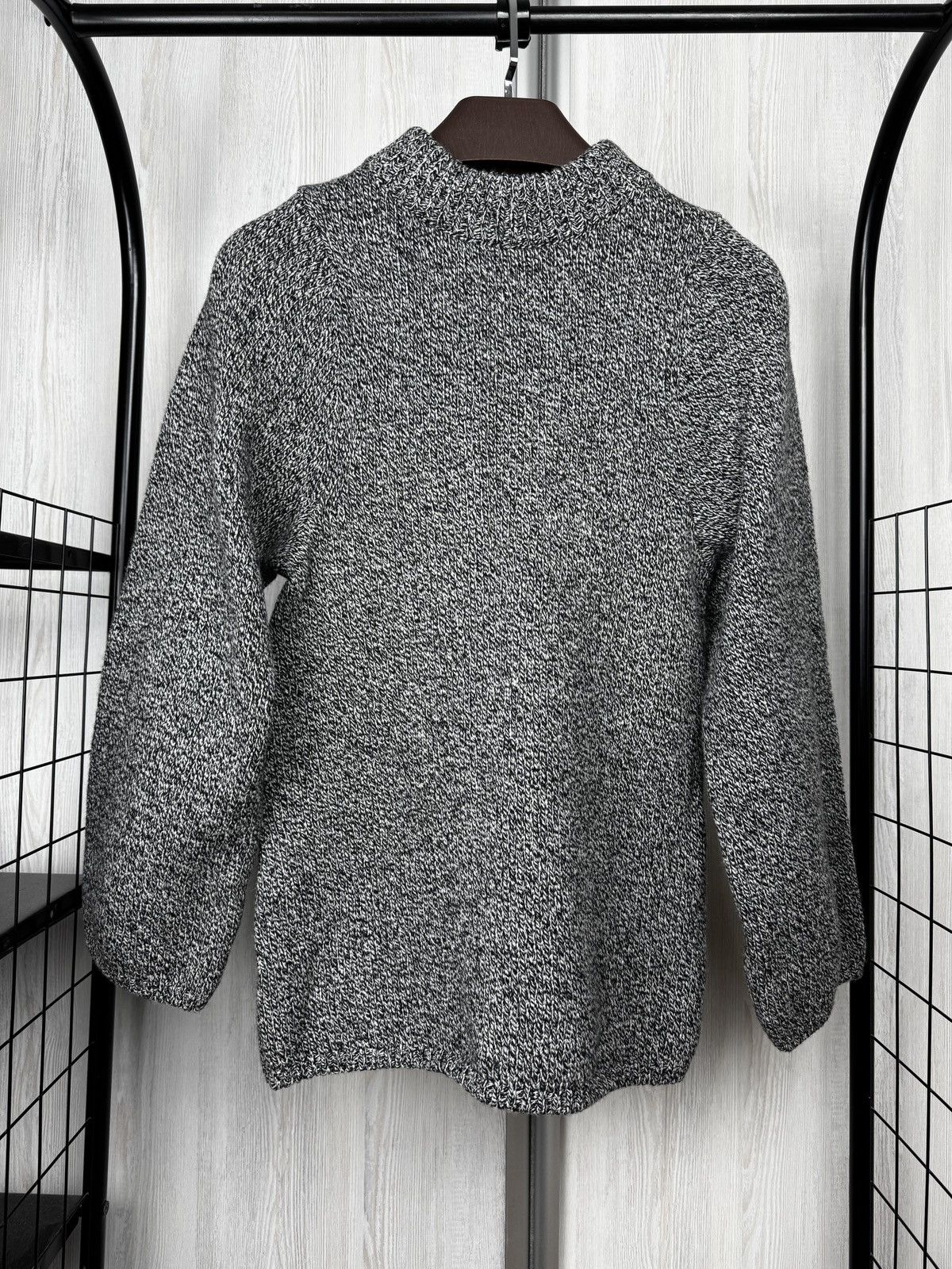 Toteme Toteme Pomy Grey Merino Wool knitted sweater jumper Size XXS / US 00 / IT 34 - 2 Thumbnail