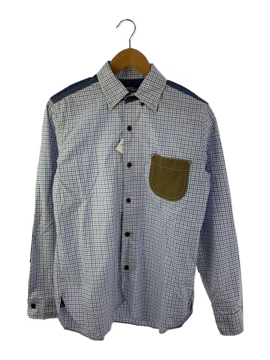Junya Watanabe Patchwork Button Shirt - Comme Des Garcons Size US M / EU 48-50 / 2 - 1 Thumbnail