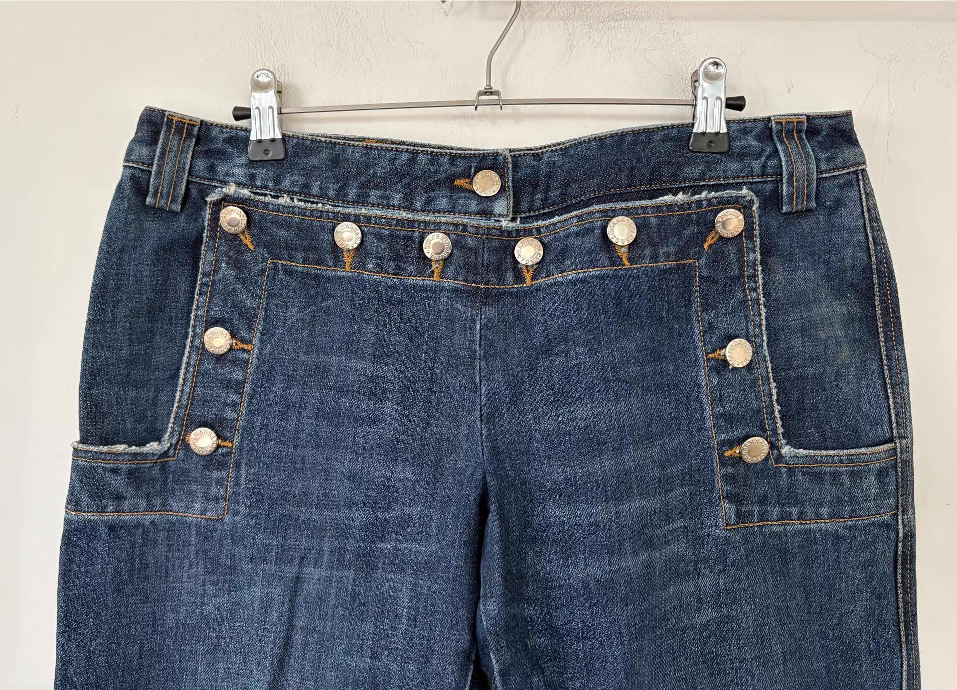 Dolce & Gabbana Dolce & Gabbana Unisex Napoleon Jeans Ｑ21 Size US 34 / EU 50 - 3 Thumbnail