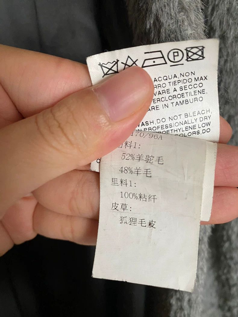 Max Mara Max Mara Double breasted hat, fur coat, alpaca fur, fox fu Size M / US 6-8 / IT 42-44 - 7 Thumbnail