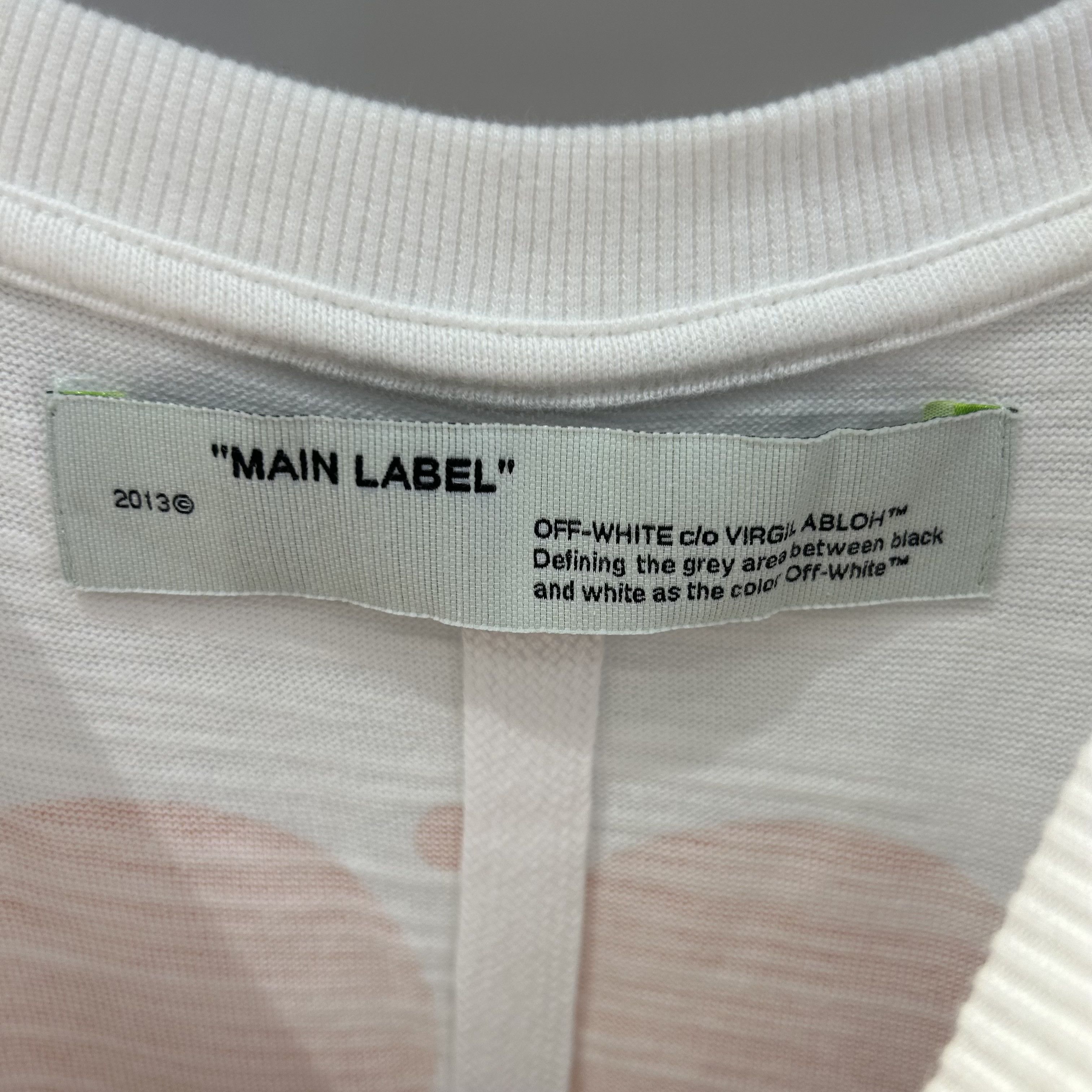 Off-White OFF-WHITE Caravaggio Tee Size US L / EU 52-54 / 3 - 4 Thumbnail