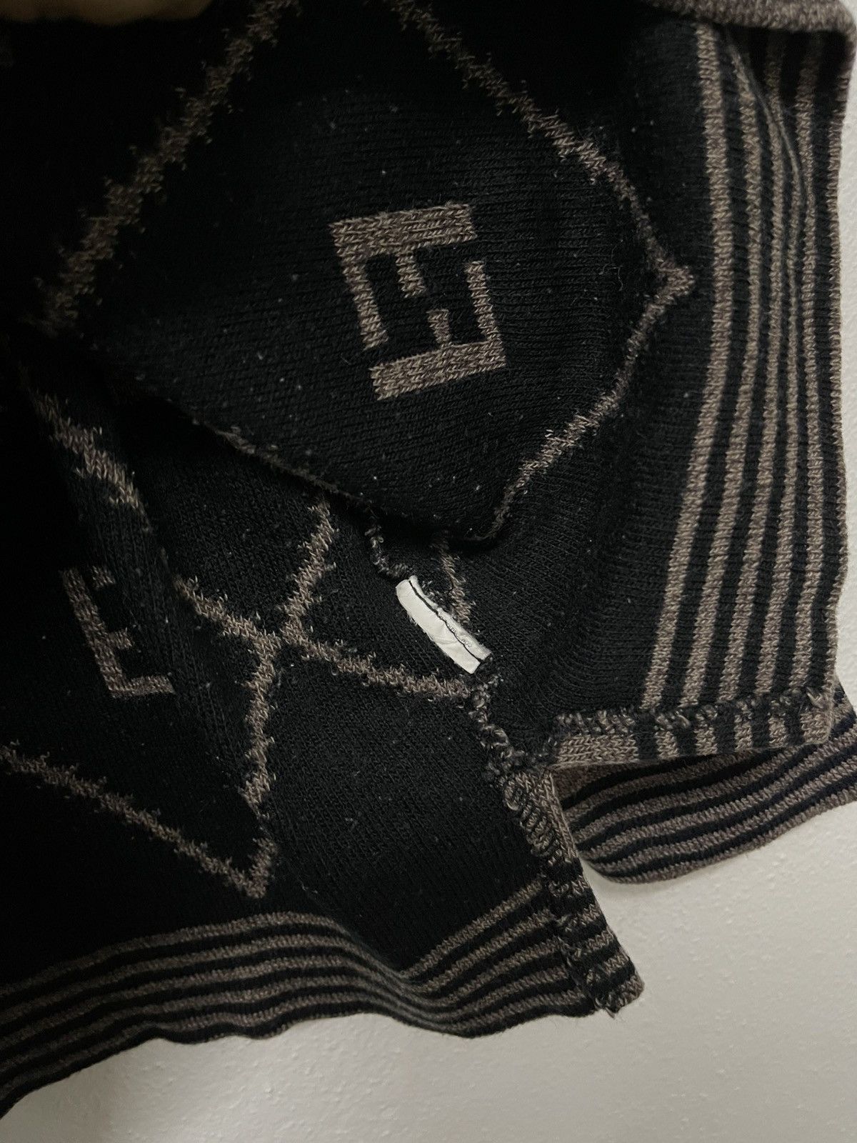 Fendi 90s FENDI MONOGRAM WOOL KNIT SWEATSHIRT RARE Size M / US 6-8 / IT 42-44 - 8 Thumbnail