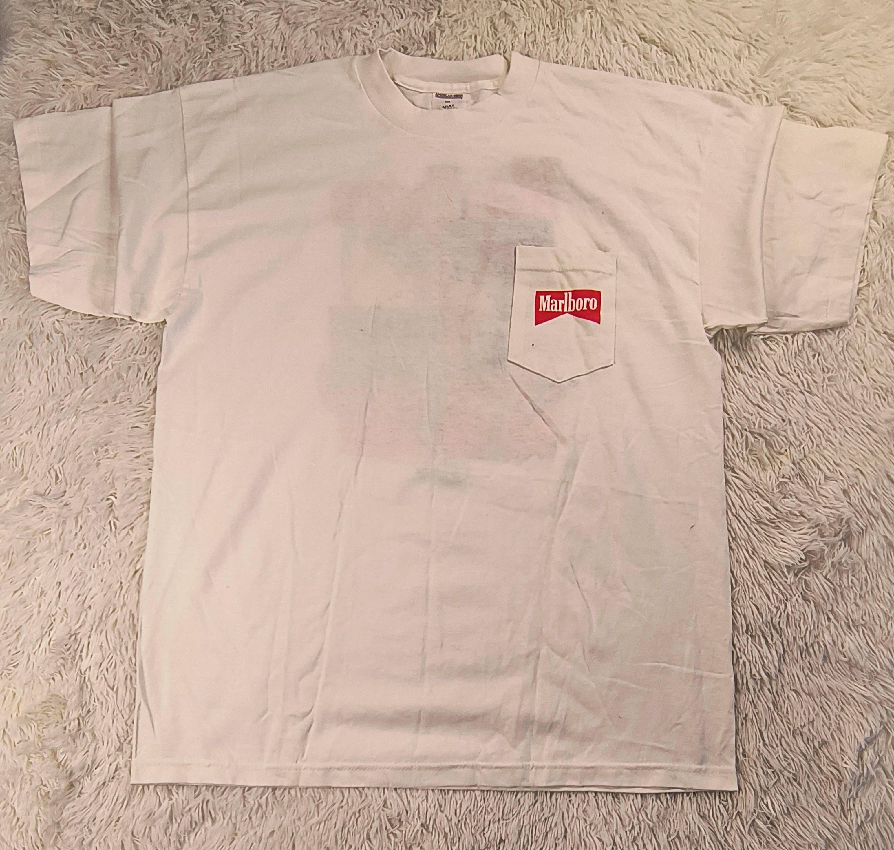 Marlboro DS Vintage marlboro cowboy 90s tee Size US XL / EU 56 / 4 - 2 Thumbnail