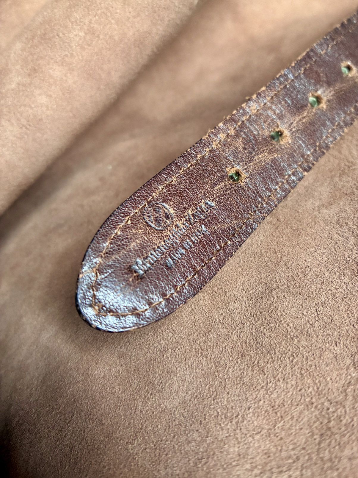 Ermenegildo Zegna ERMENEGILDO ZEGNA braided leather and cord belt Size 34 - 2 Thumbnail