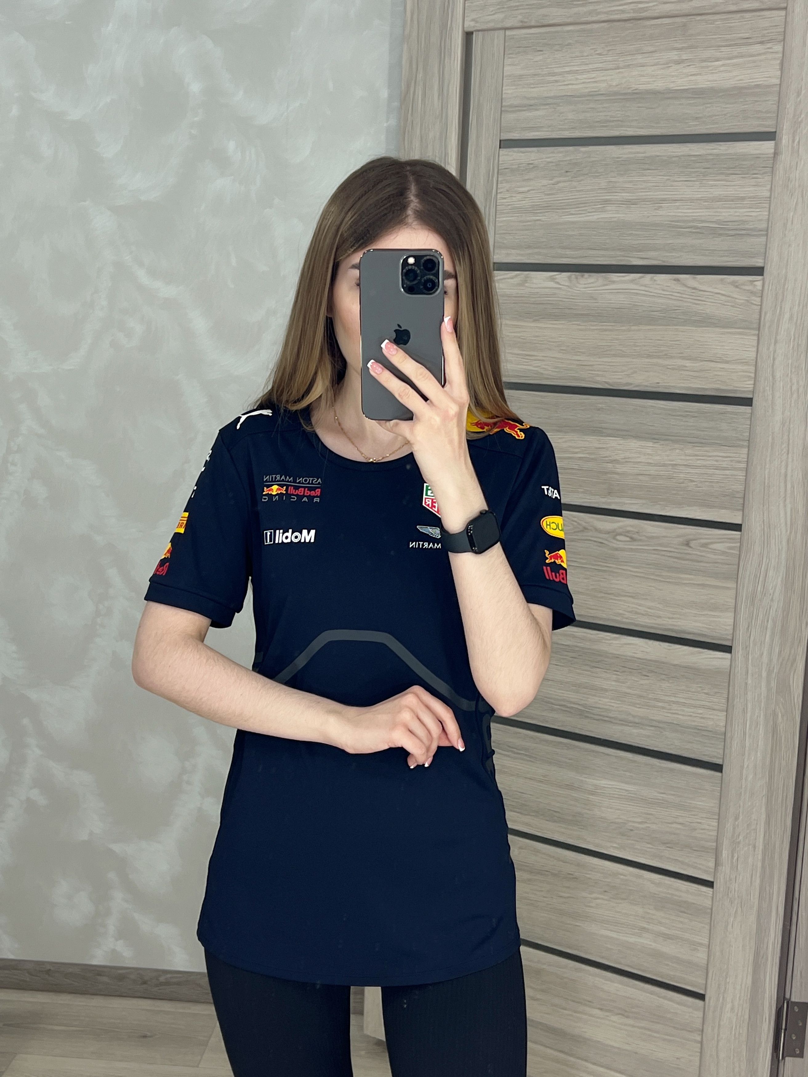 Puma × Red Bull Puma & Red Bull T-Shirt Aston Martin Racing F1 Esso Mobil1 Size S / US 4 / IT 40 - 4 Thumbnail