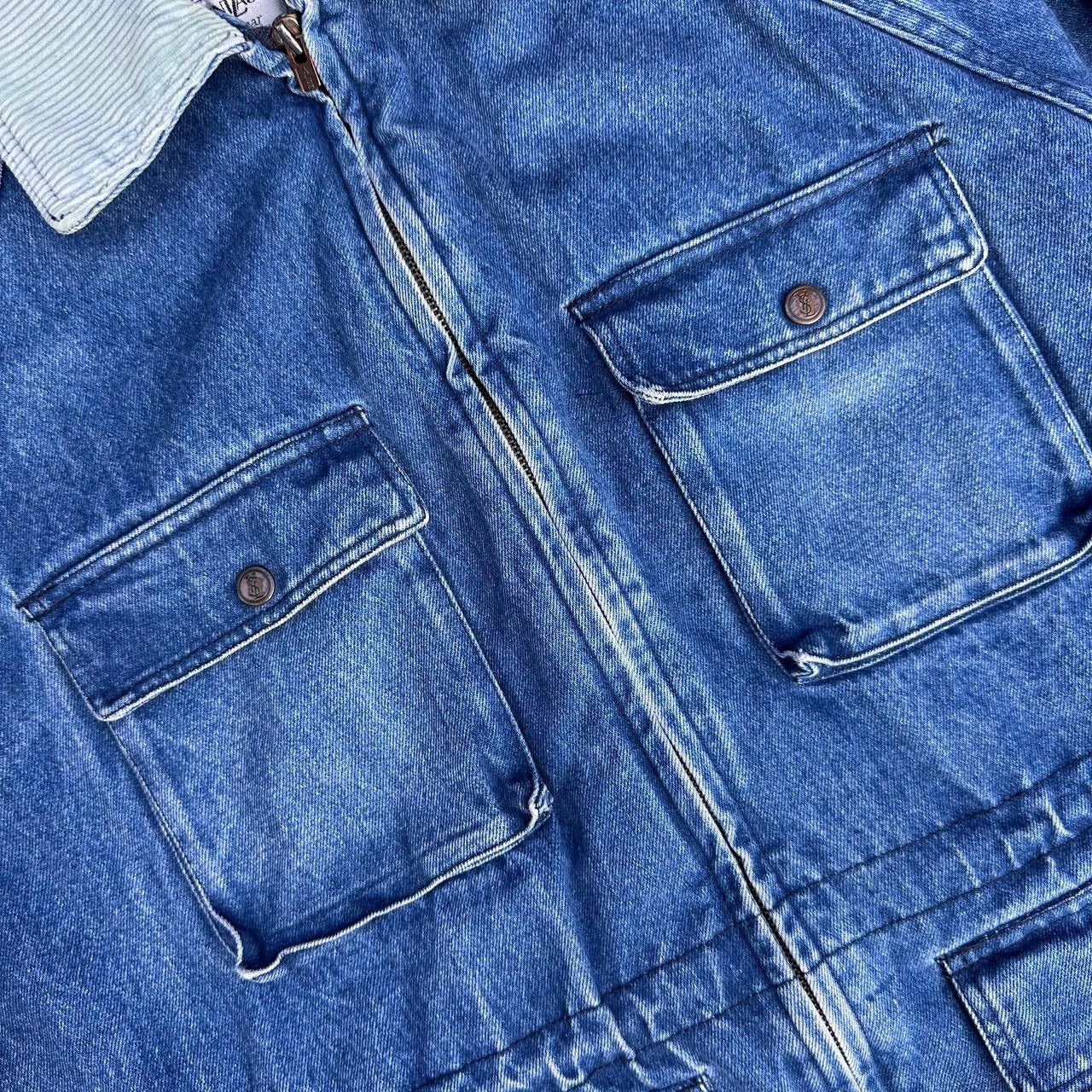 Yves Saint Laurent Saint Laurent Denim Jacket Size US M / EU 48-50 / 2 - 8 Thumbnail