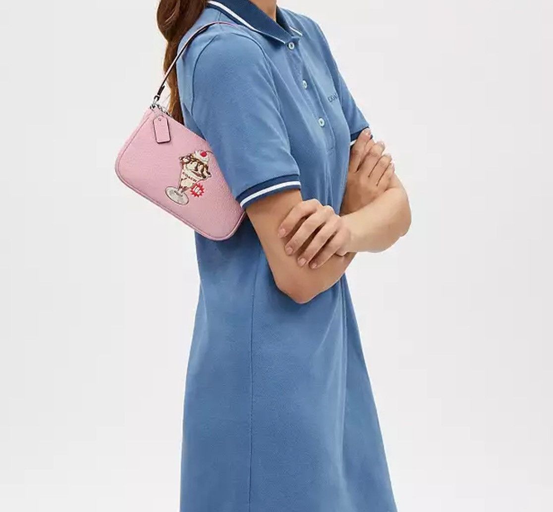 Coach Coach Nolita 19 With Sundae Graphic IN Cherry Blossom Size ONE SIZE - 9 Thumbnail