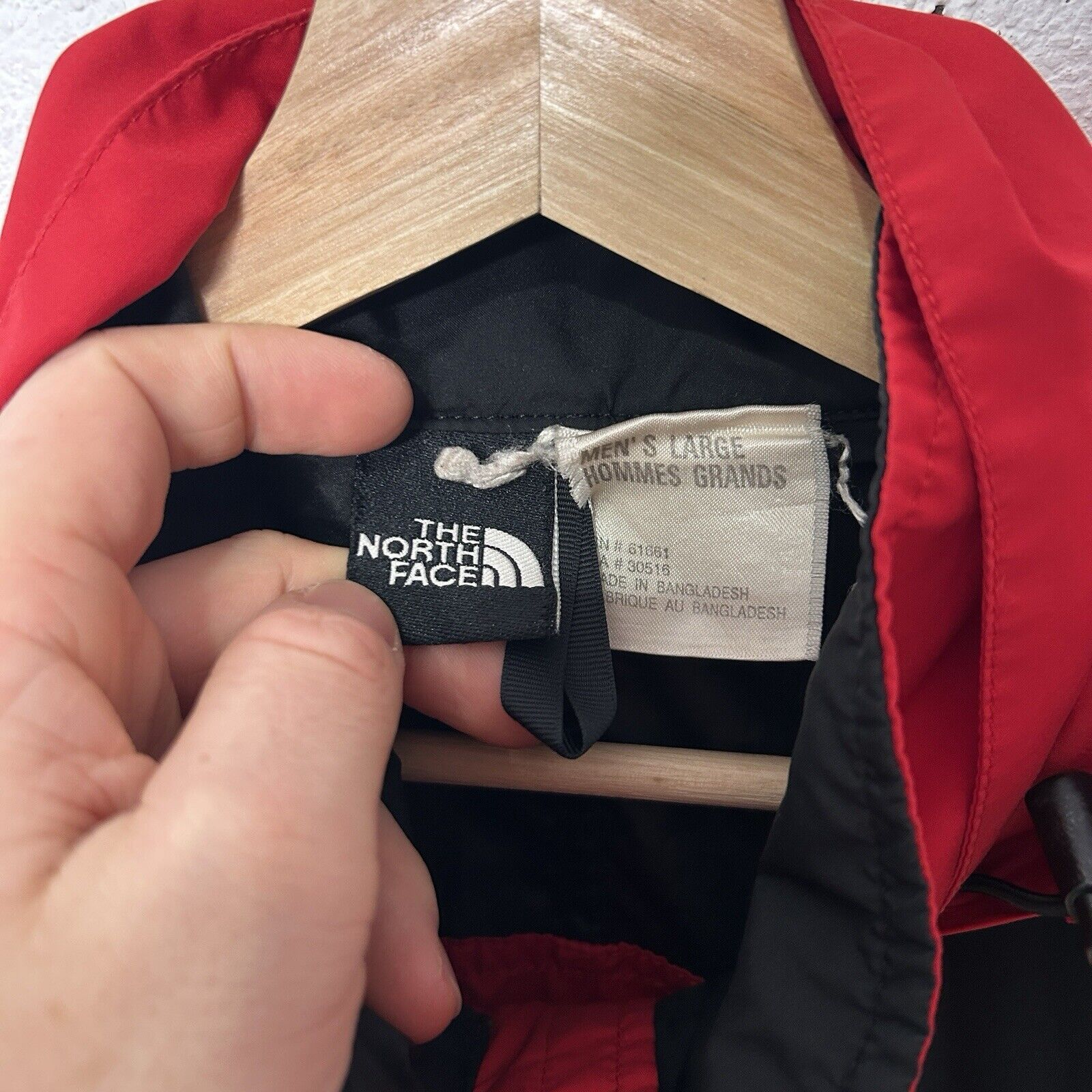 The North Face Vintage The North Face Hydrenaline Jacket “Black Red" Size US L / EU 52-54 / 3 - 3 Thumbnail