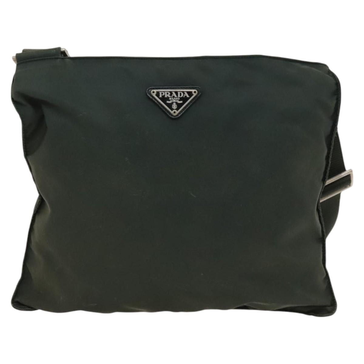 Prada PRADA Shoulder Bag Nylon Khaki Silver Size ONE SIZE - 2 Thumbnail