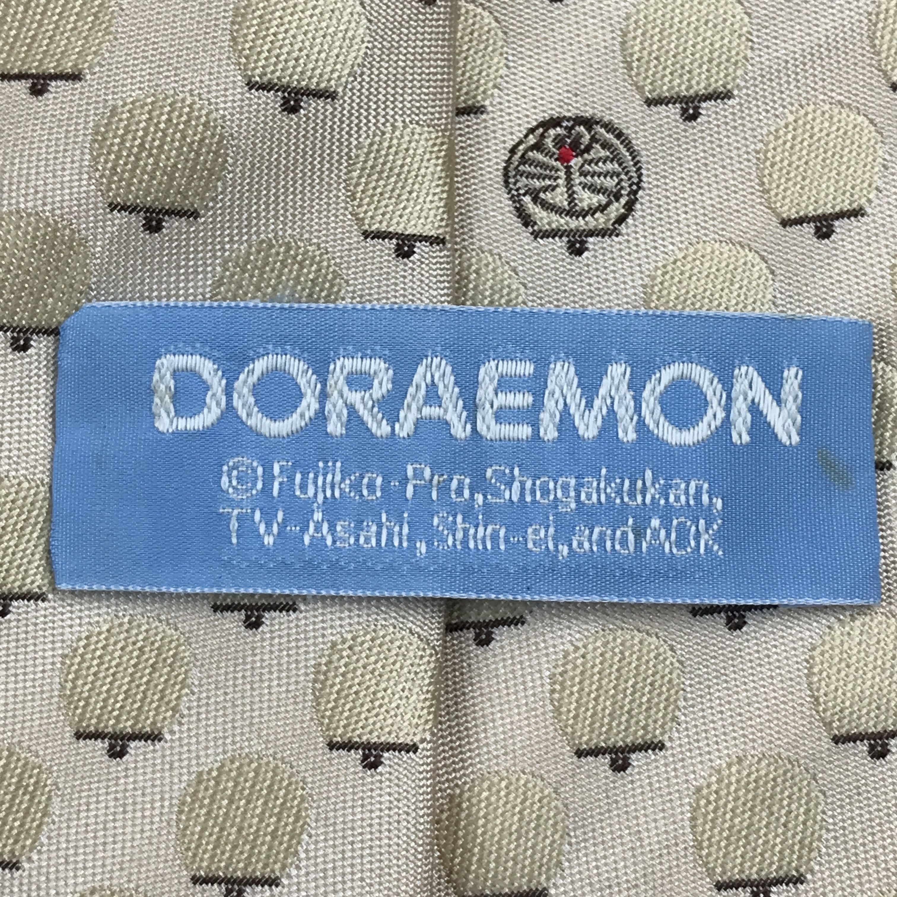 Designer × Vintage Vintage Doraemon Silk Necktie Size ONE SIZE - 8 Thumbnail