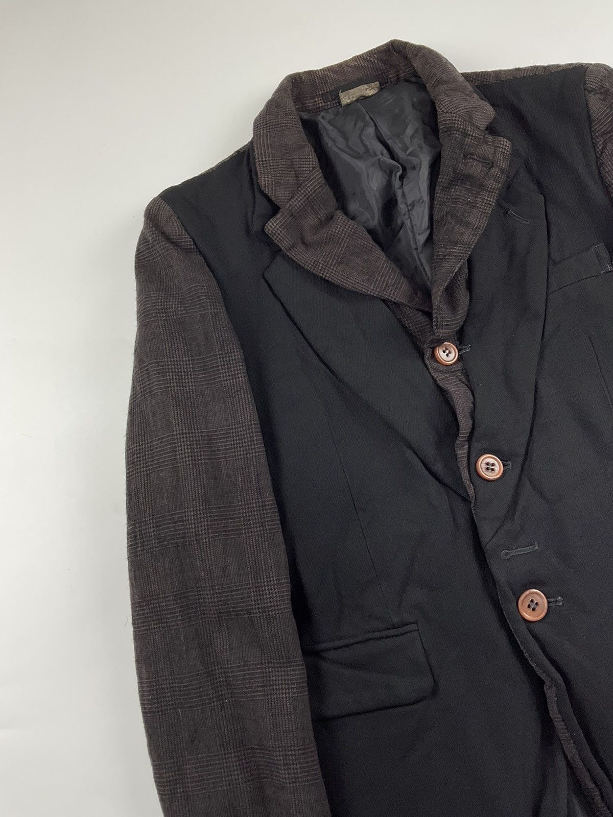 Comme des Garcons Homme Plus Comme des Garcons Homme Plus F/W09 Switching Tailored Jacket Size US S / EU 44-46 / 1 - 4 Thumbnail