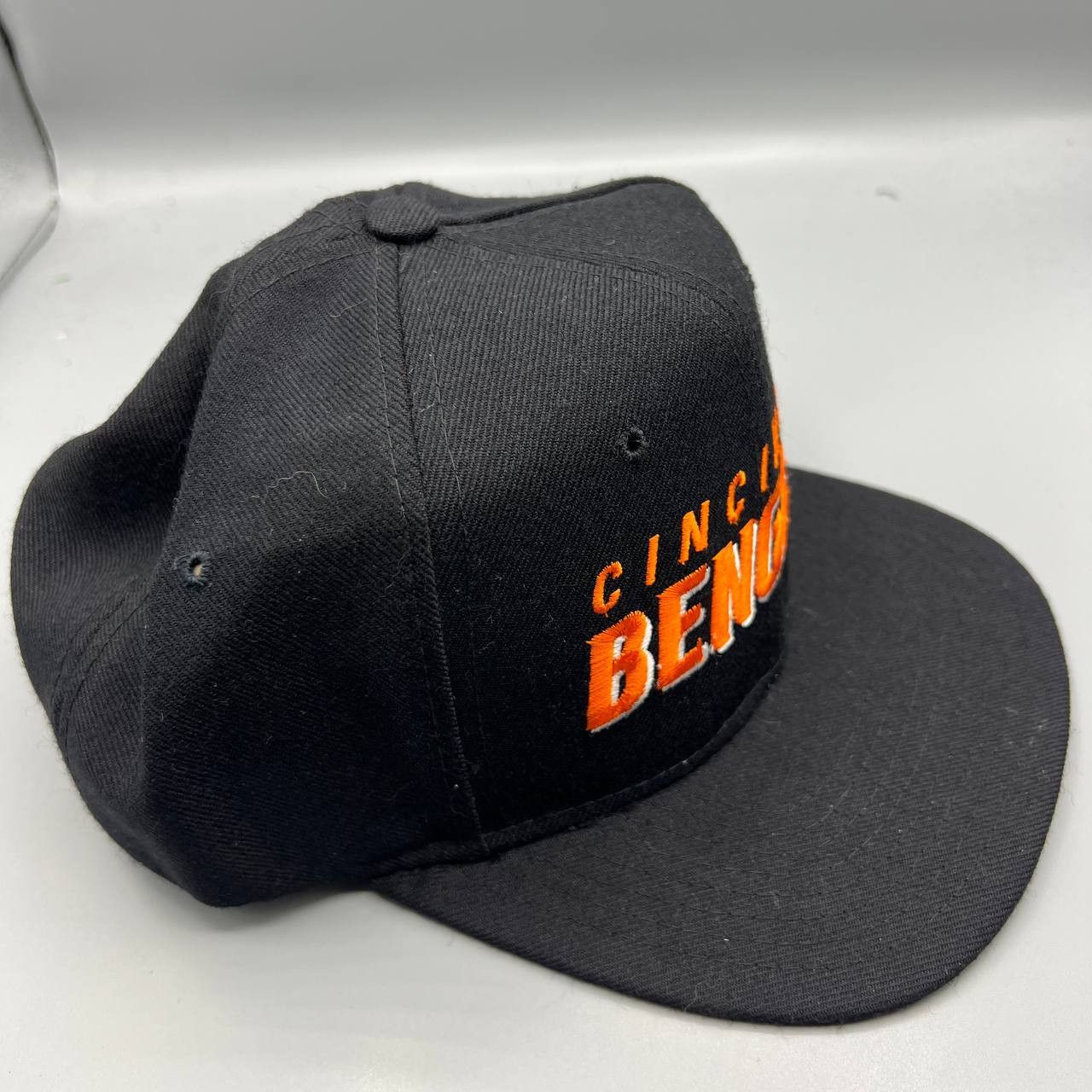 New Era × Vintage Cincinnati Bengals Hat Men New Era Pro Model Snap Back Wool Size ONE SIZE - 5 Thumbnail