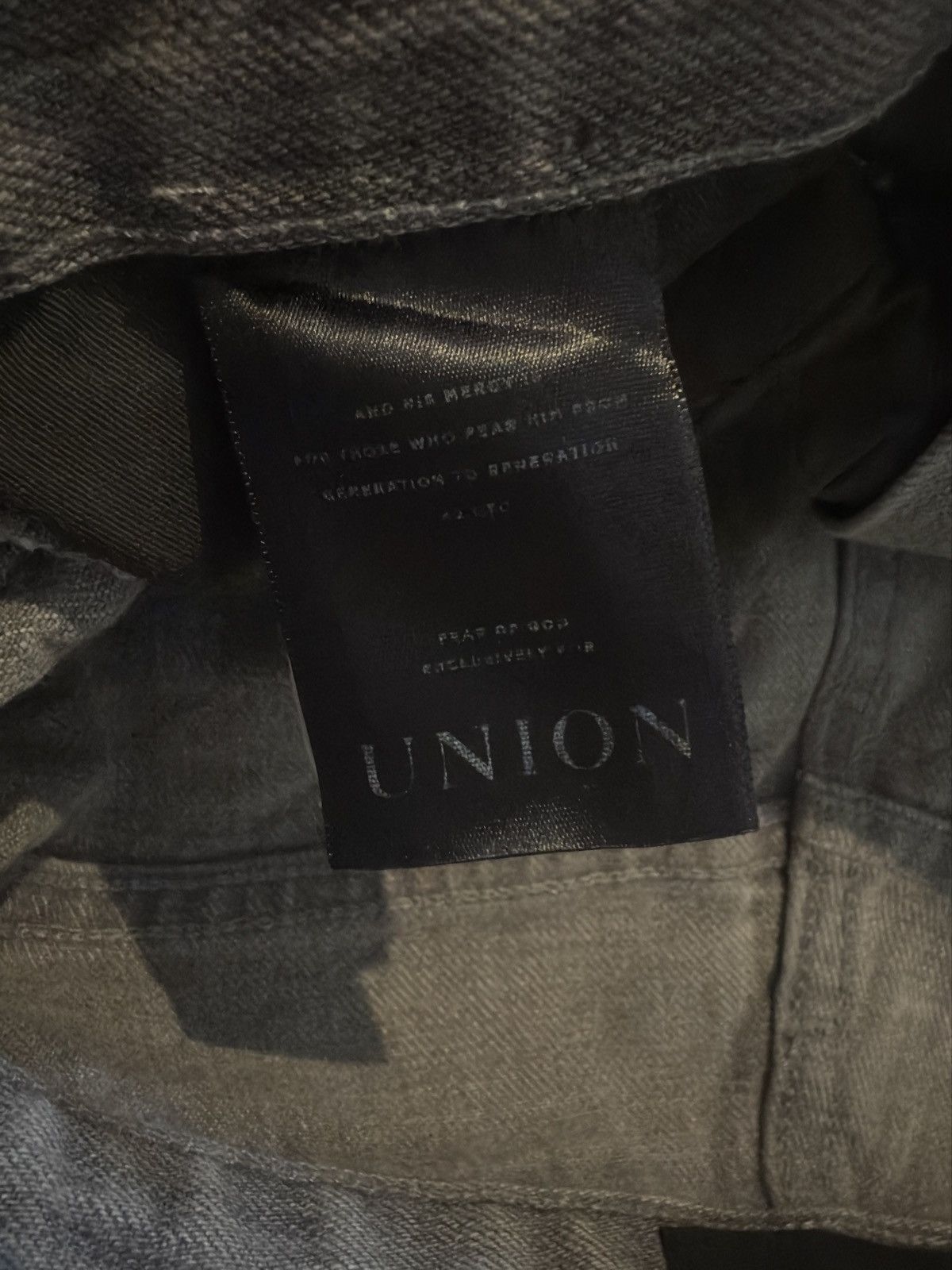 Fear of God Fear of God x Union Paint-splatter Denim 29 Selvedge Denim Size US 29 - 10 Thumbnail