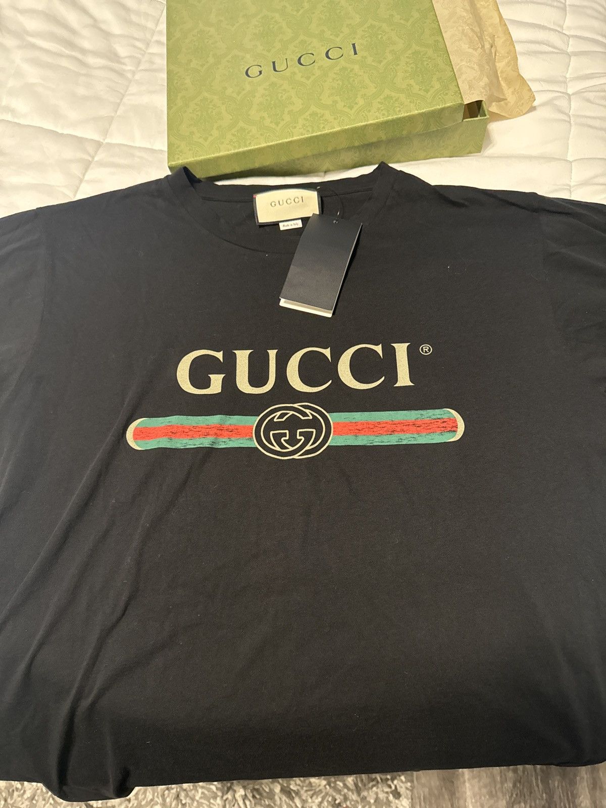 Gucci Gucci Shirt Size L / US 10 / IT 46 - 7 Thumbnail
