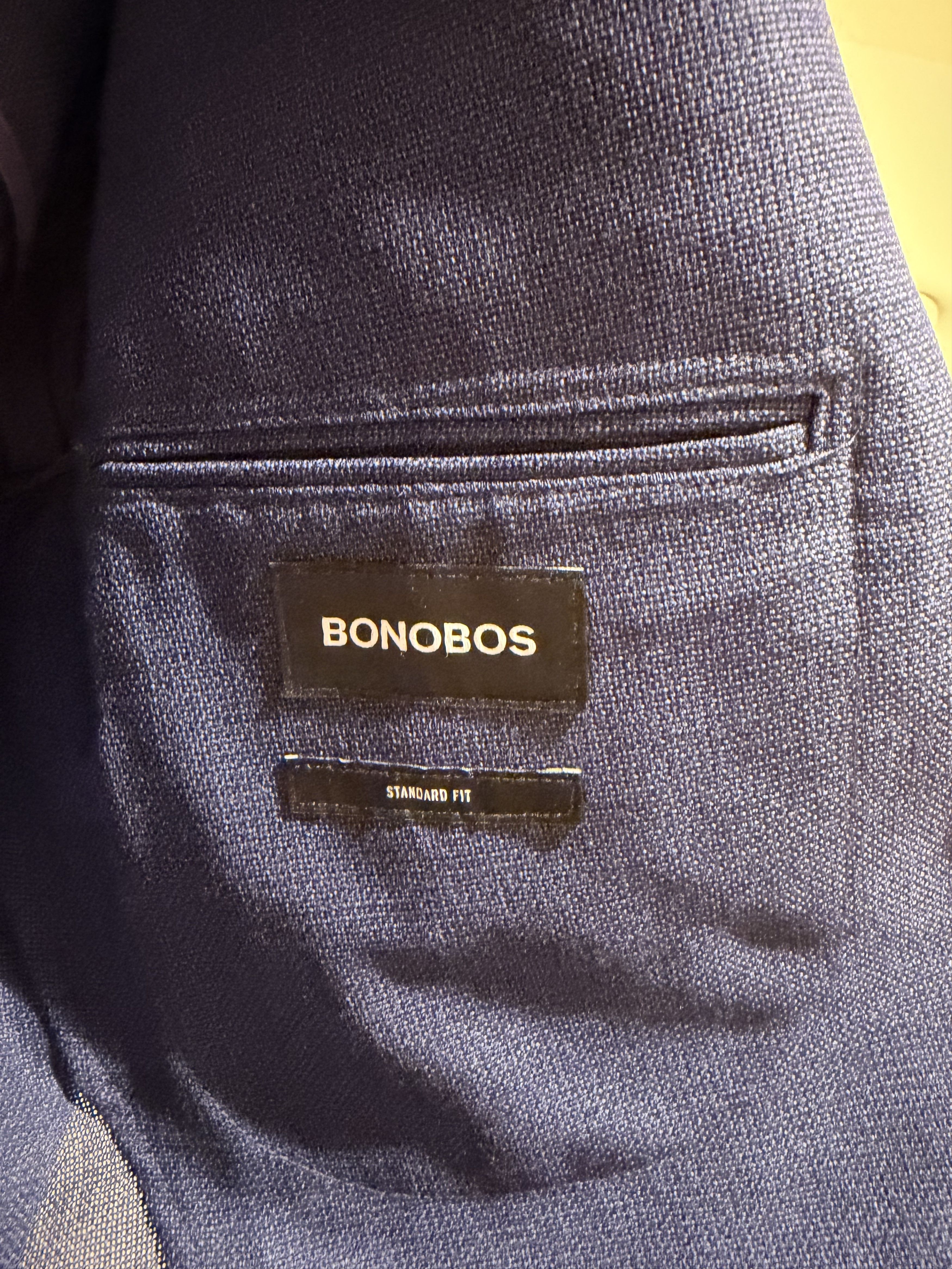 Bonobos Jetsetter Unconstructed Italian Wool Blazer Size 38R - 2 Thumbnail