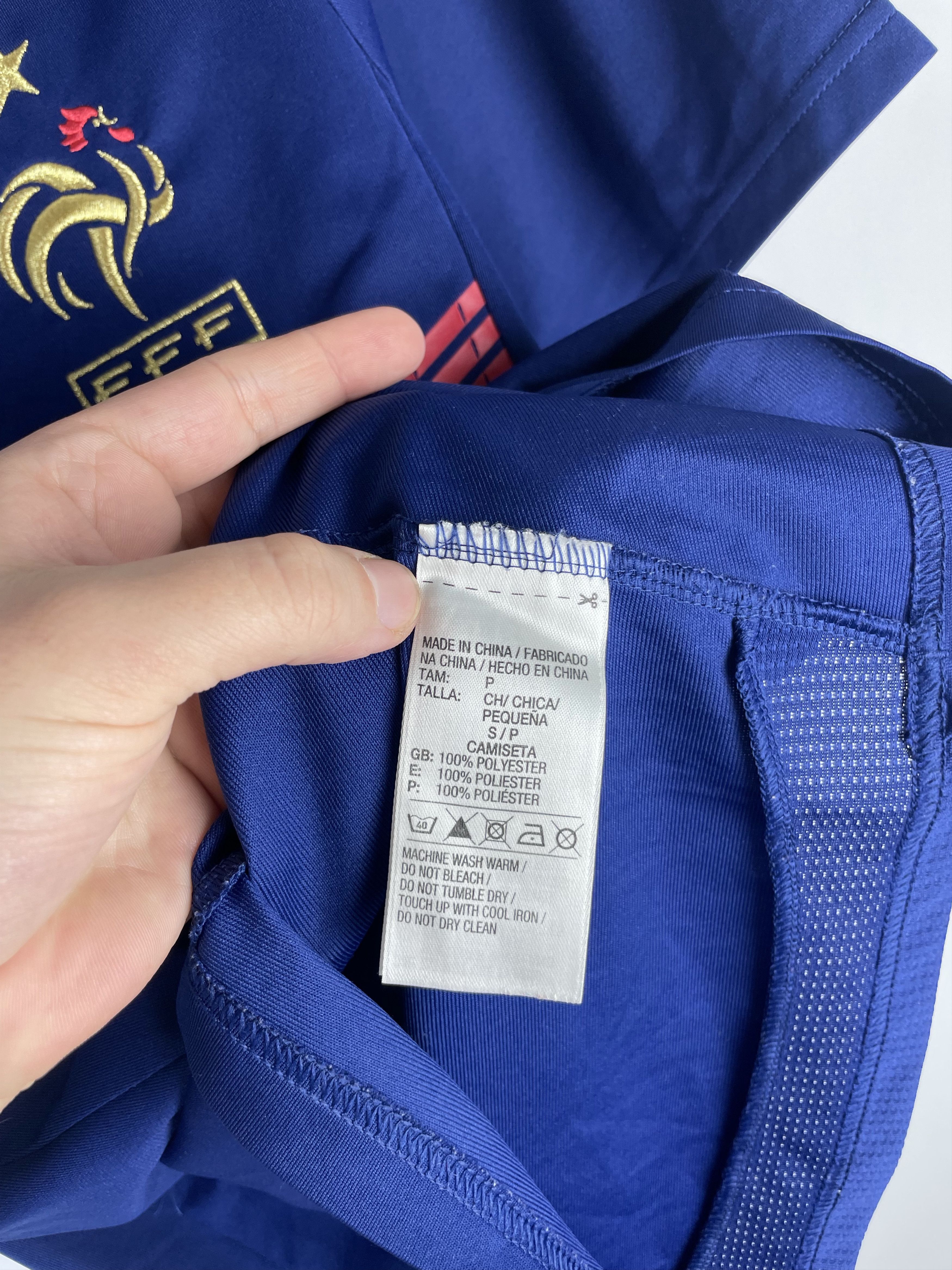 Nike × Vintage Adidas France Soccer Jersey Size US S / EU 44-46 / 1 - 8 Thumbnail