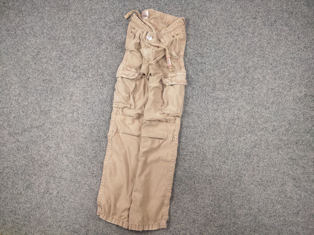 True Religion Vintage True Religion embroidered Faded Cargo Pants Supreme Size US 34 / EU 50 - 3 Thumbnail