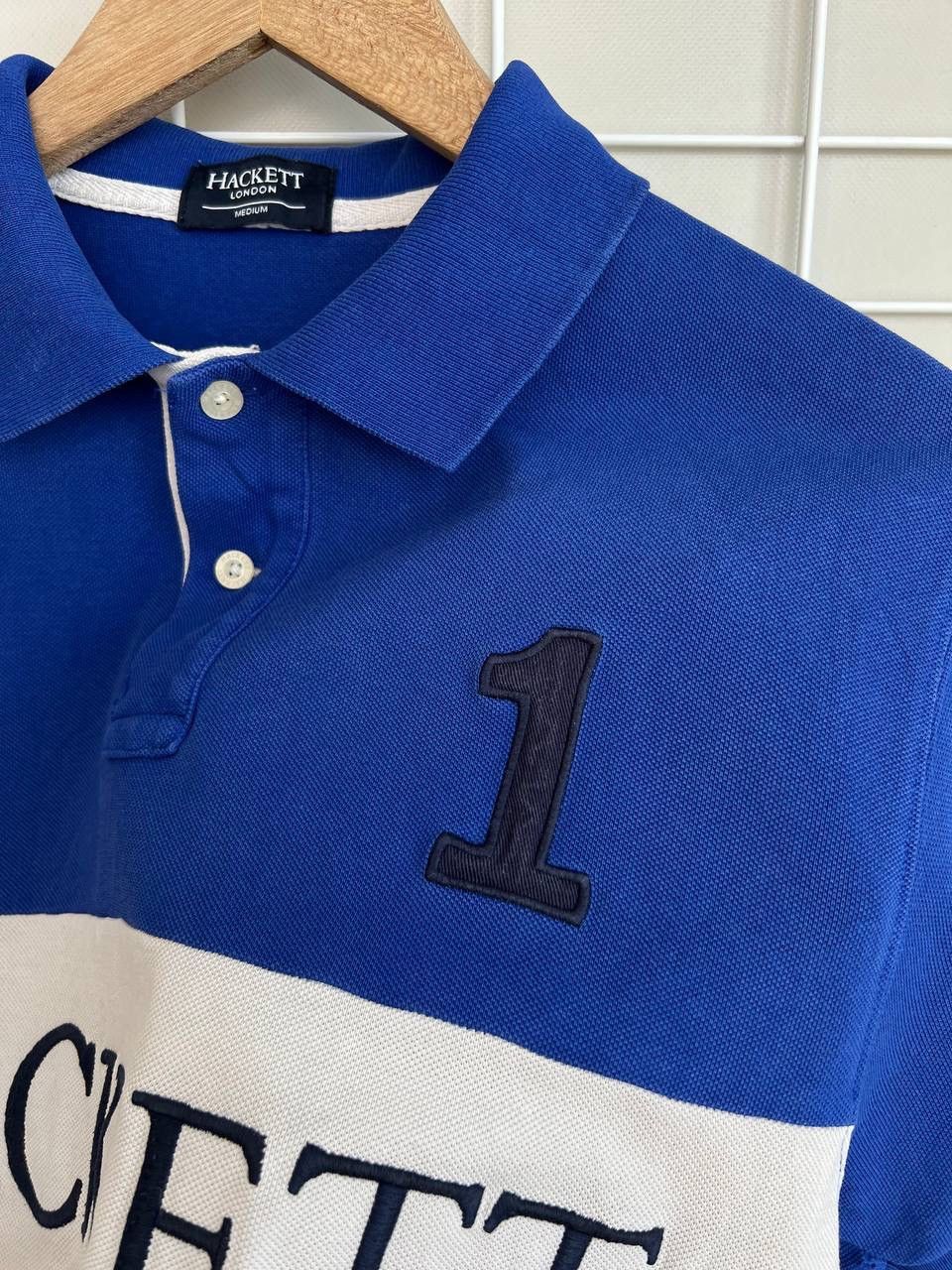 Hackett Hackett London Panel Polo Shirt Great Britain Men Size M Size US M / EU 48-50 / 2 - 10 Thumbnail