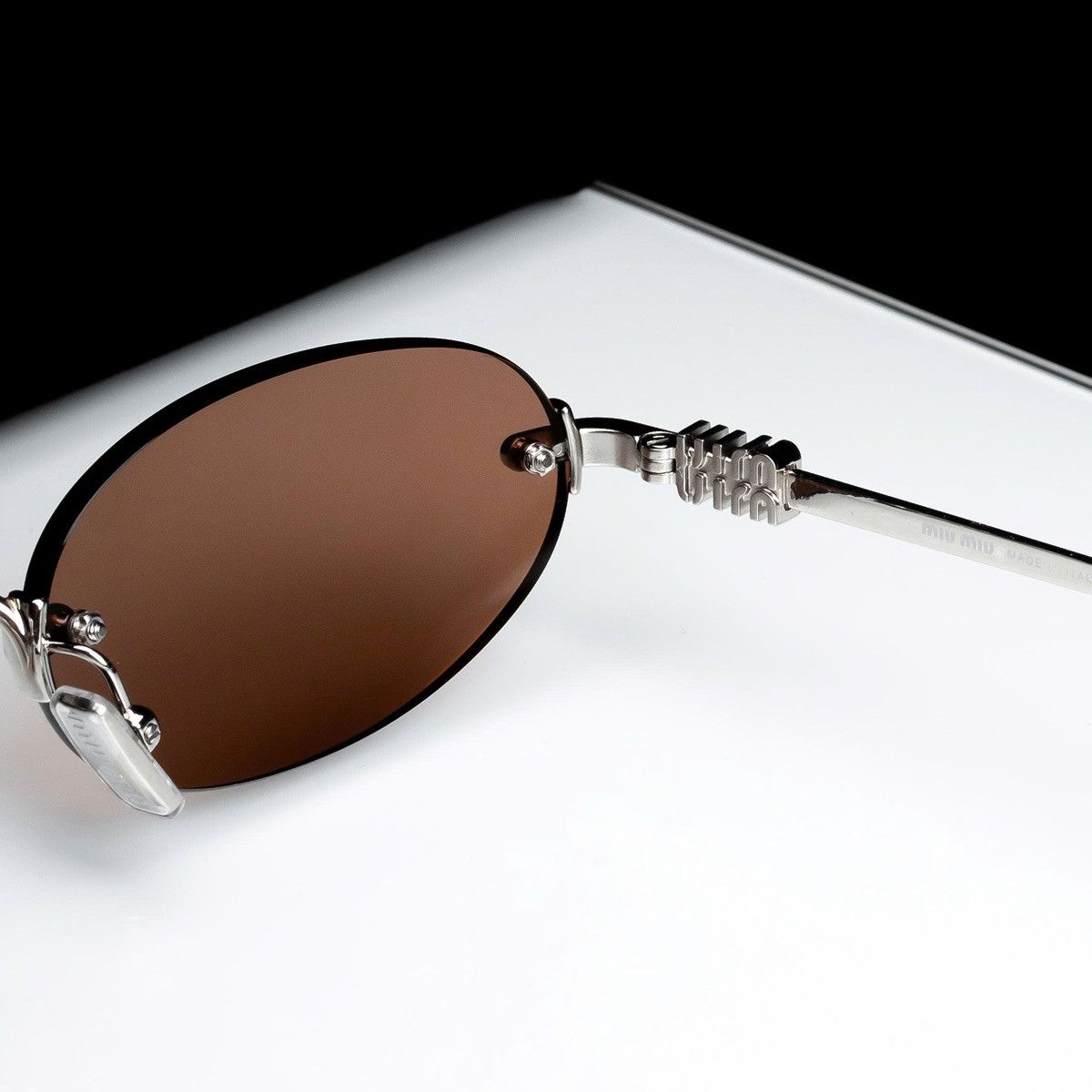 Miu Miu MIU MIU 0MU A54S 1BC90Q SUNGLASSES Size ONE SIZE - 3 Thumbnail