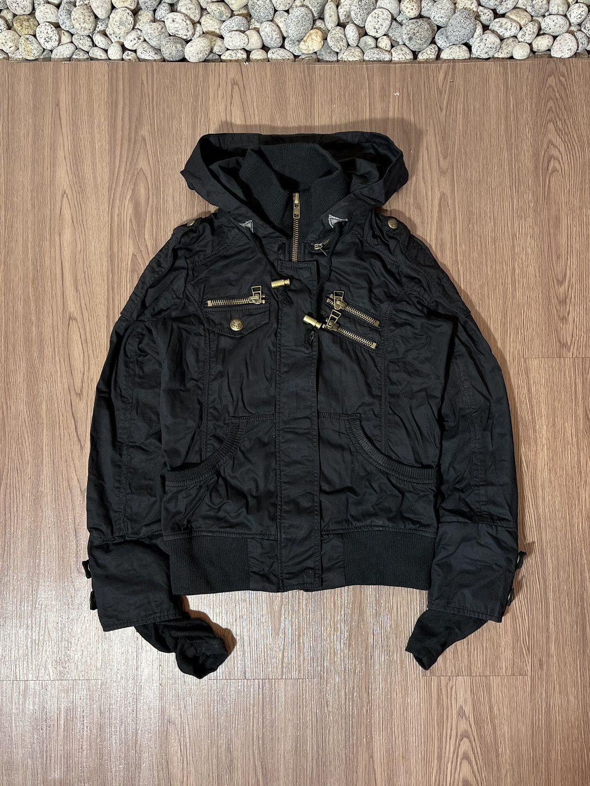 Hysteric Glamour Layla Rose japan multizipper bondage punk skinny jacket Size US M / EU 48-50 / 2 - 4 Thumbnail