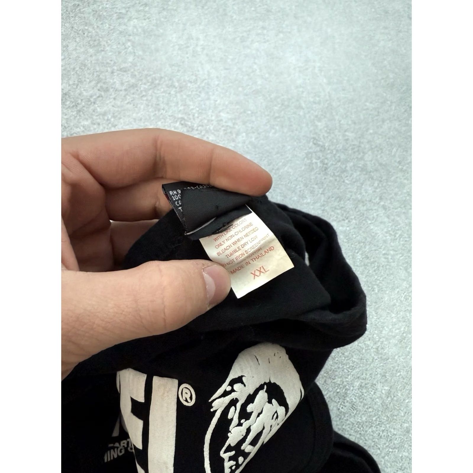 Diesel VINTAGE Diesel Sleeveless T-Shirt Big Logo Black XXL Size US XXL / EU 58 / 5 - 7 Thumbnail
