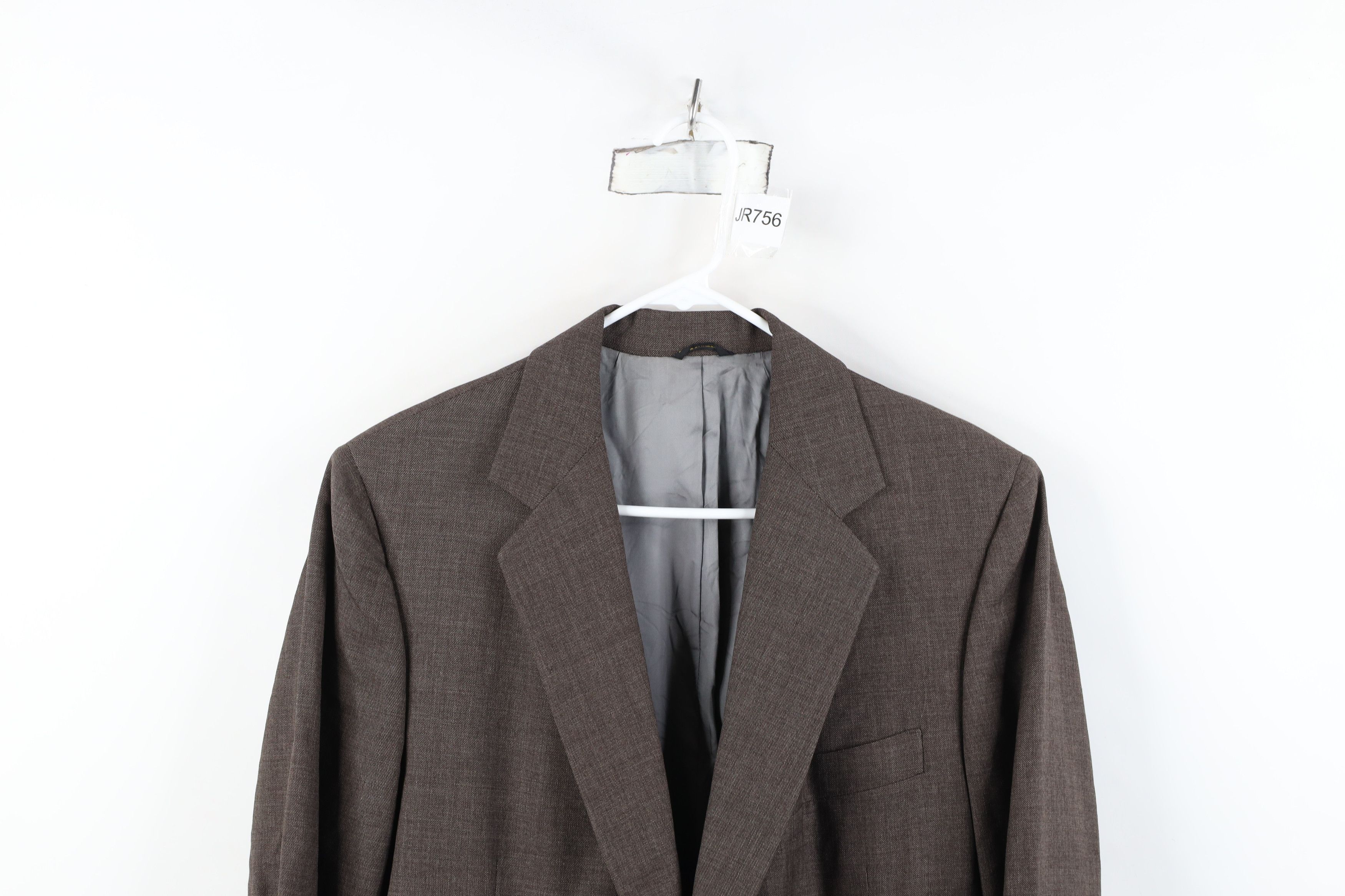 Vintage Vintage 70s Streetwear Suit Coat Blazer Jacket Brown USA Size US XL / EU 56 / 4 - 2 Thumbnail