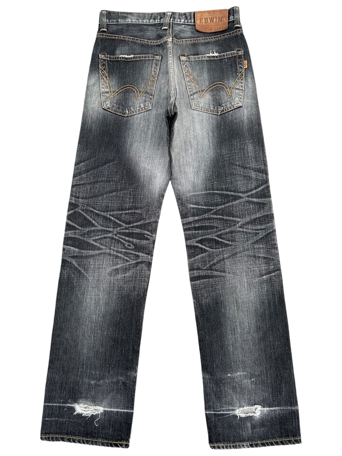 Kapital Vintage Edwin 505V Selvedge Distressed Denim Jeans Size US 32 / EU 48 - 1 Thumbnail